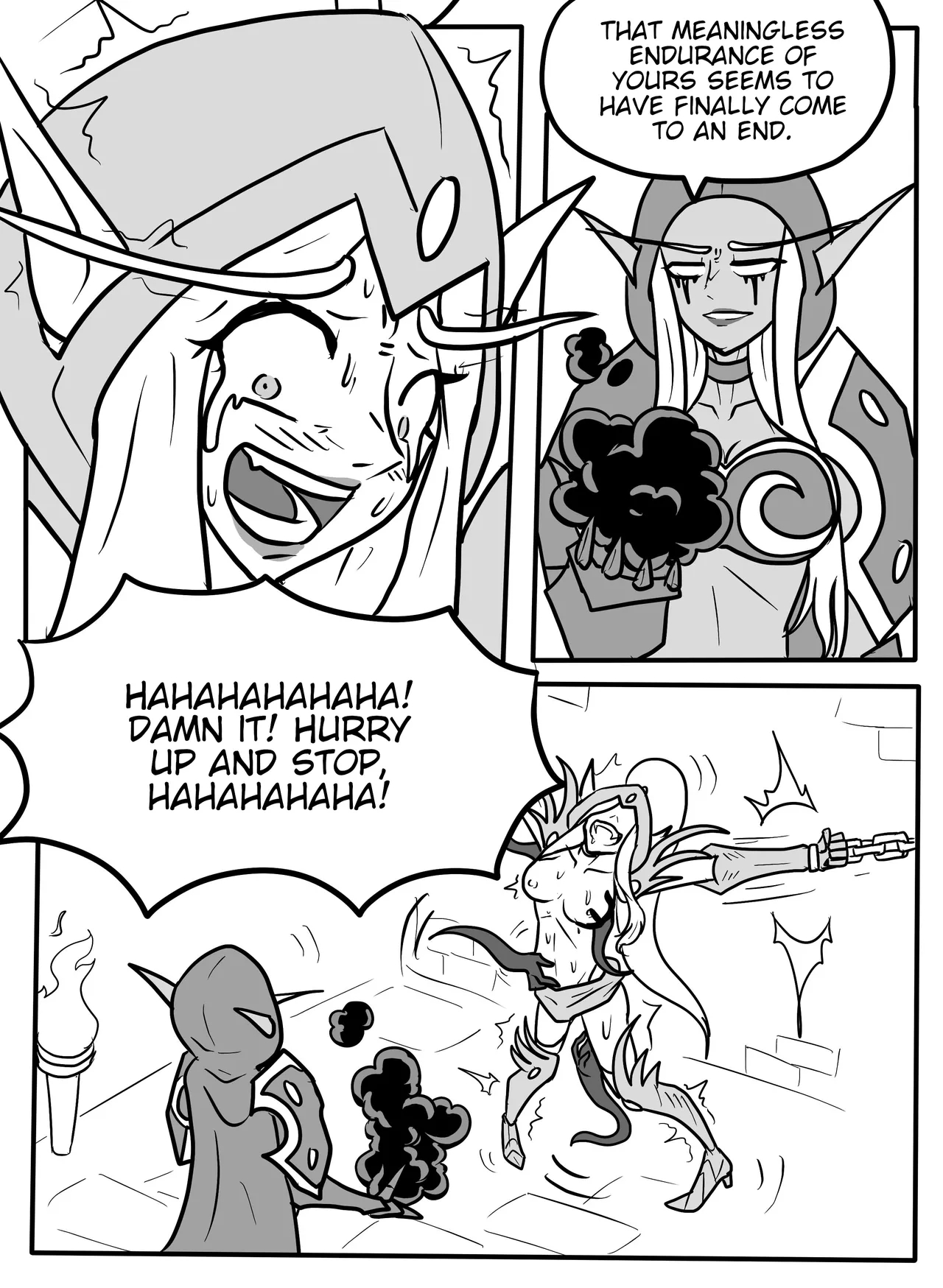 Sylvanas X Valeera page 8