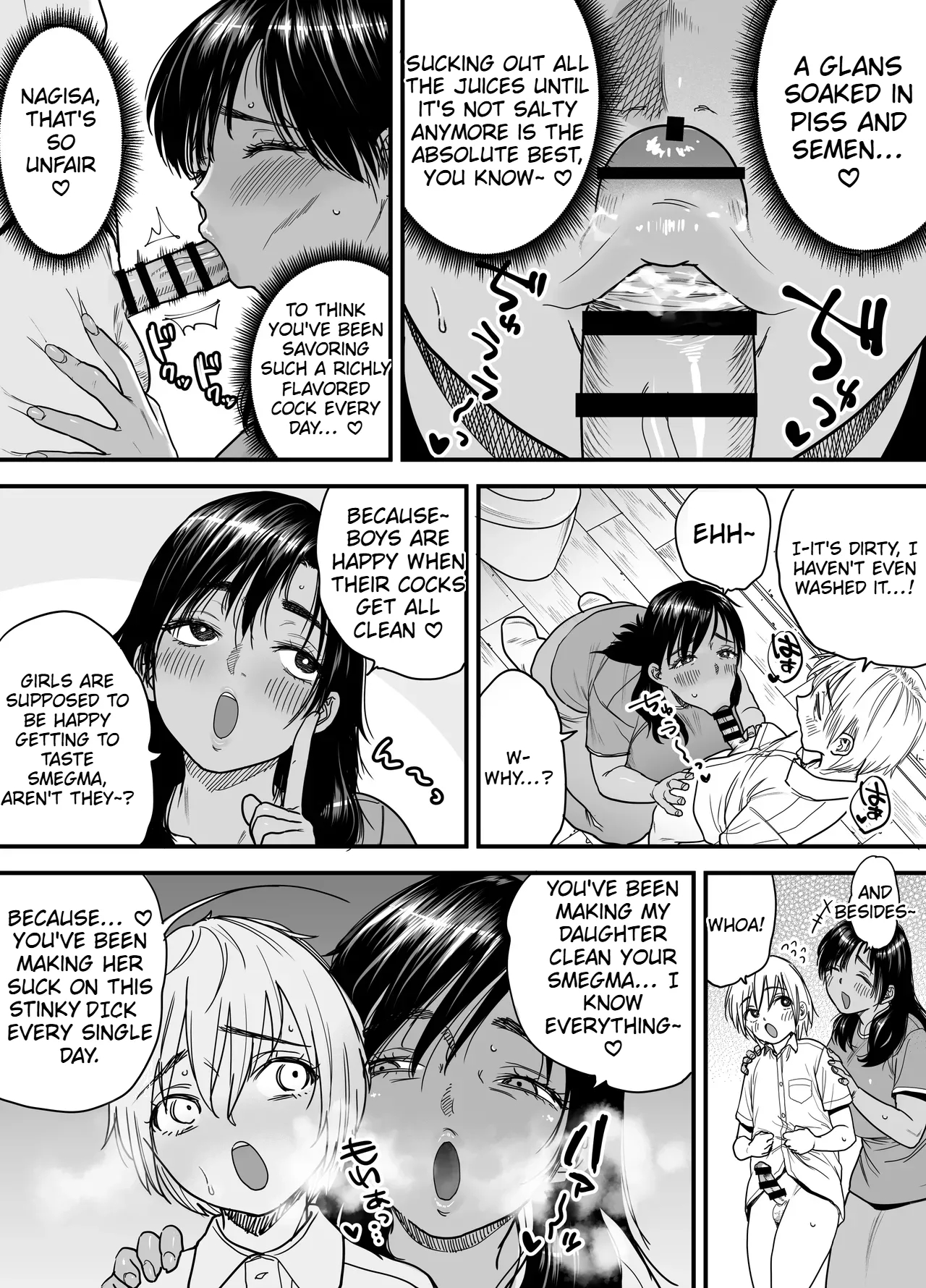 Tall, Tanned, Tomboyish! Nagisa-chan 3 — Since Pregnant Nagisa-chan Can't Do It, Nagisa's Hairy Mama Takes Care Of The Sexual Relief: Sex Edition page 17