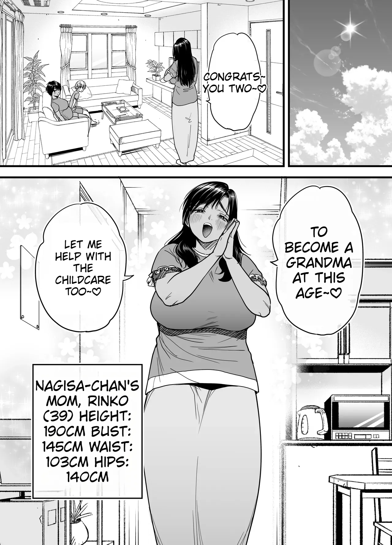 Tall, Tanned, Tomboyish! Nagisa-chan 3 — Since Pregnant Nagisa-chan Can't Do It, Nagisa's Hairy Mama Takes Care Of The Sexual Relief: Sex Edition page 3