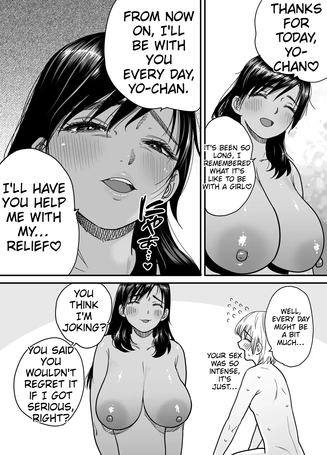 Tall, Tanned, Tomboyish! Nagisa-chan 3 — Since Pregnant Nagisa-chan Can't Do It, Nagisa's Hairy Mama Takes Care Of The Sexual Relief: Sex Edition page 66