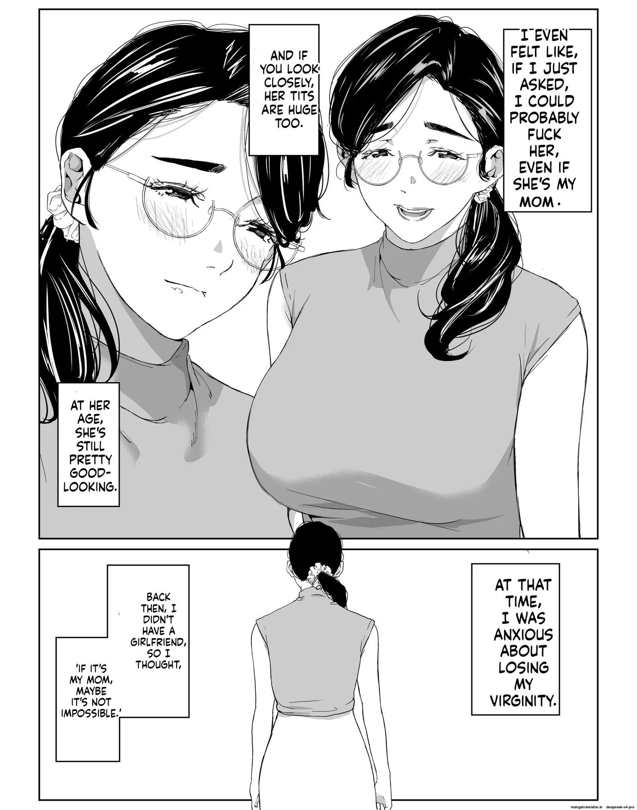 Tanomaretara Kotowarenai Seikaku No Okaa-san O Kudoite Mita page 3