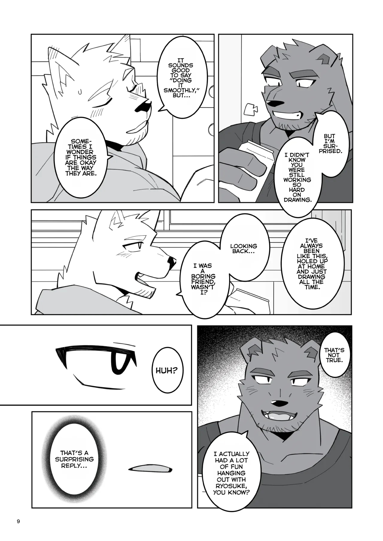 The Blue Love Letter At That Moment page 10