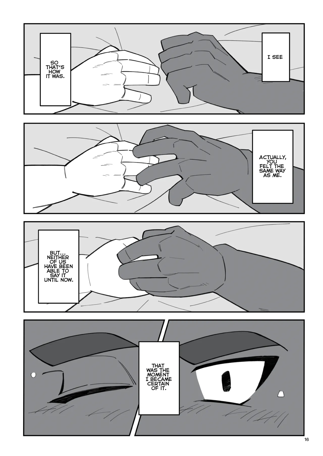 The Blue Love Letter At That Moment page 17