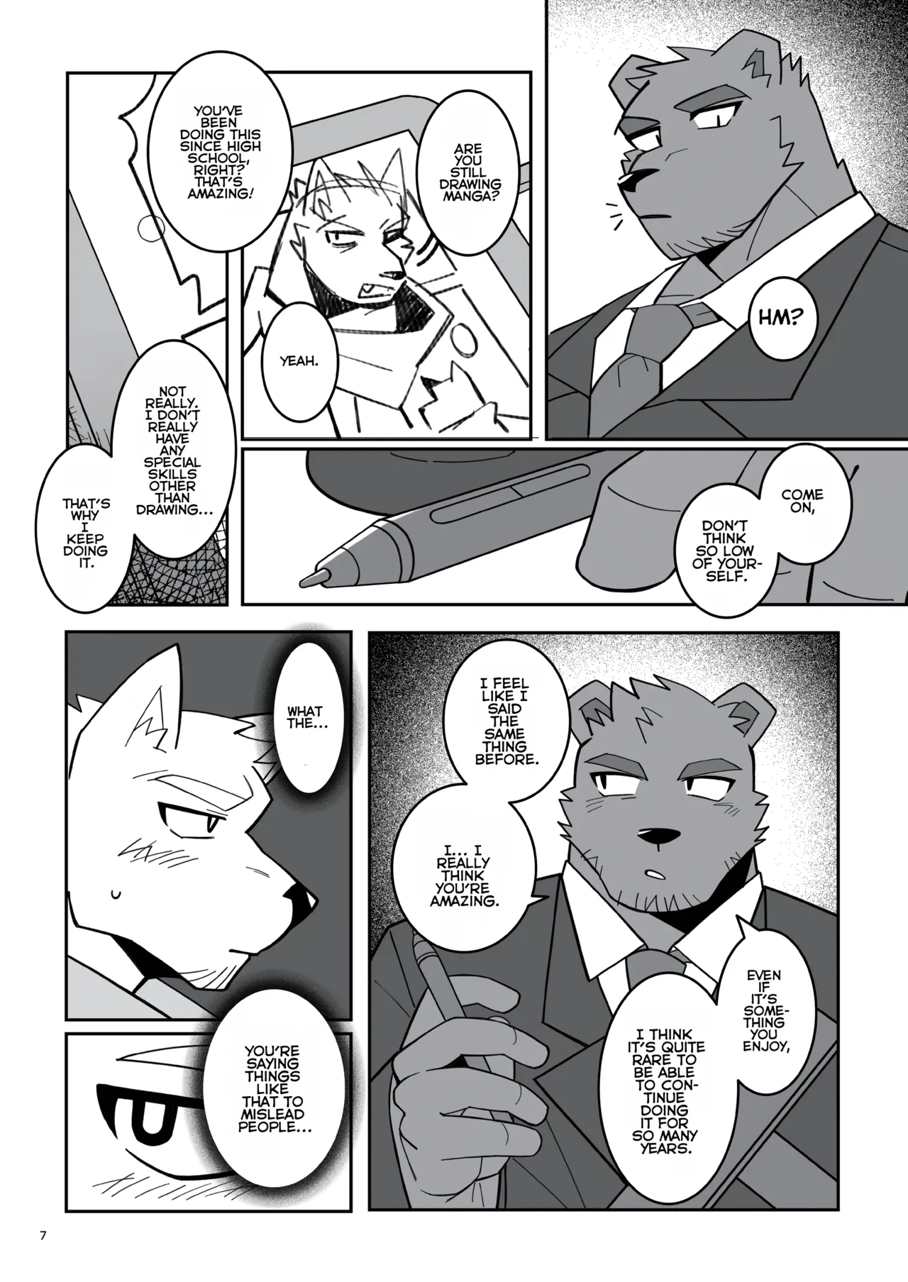 The Blue Love Letter At That Moment page 8