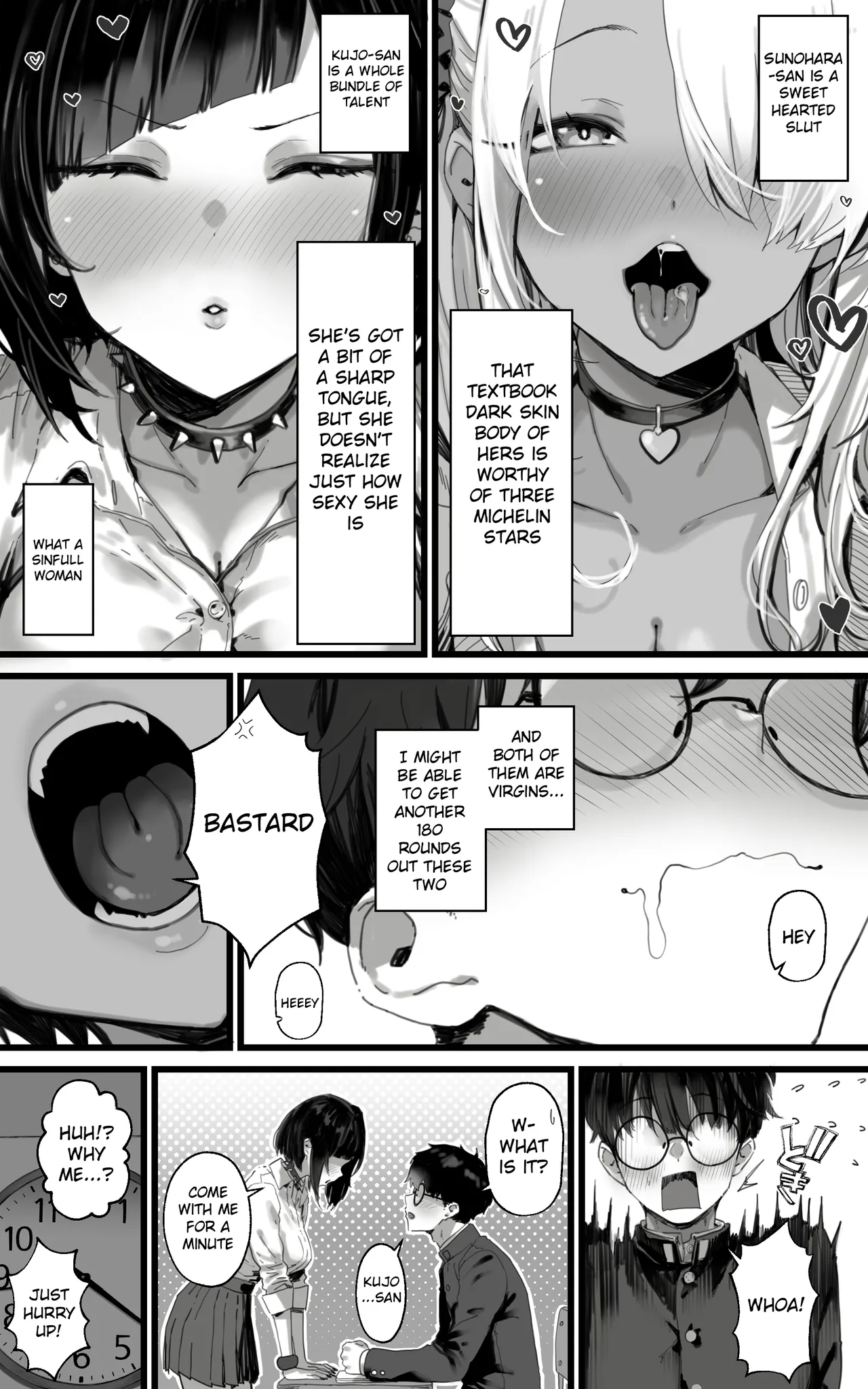 The Fap Material Gyaru Harem - We'll Serve You With Our Whole Heart And Souls Using Blowjobs, Titfucks, And Threesomes Until The Demon Lord Awakens!! page 4