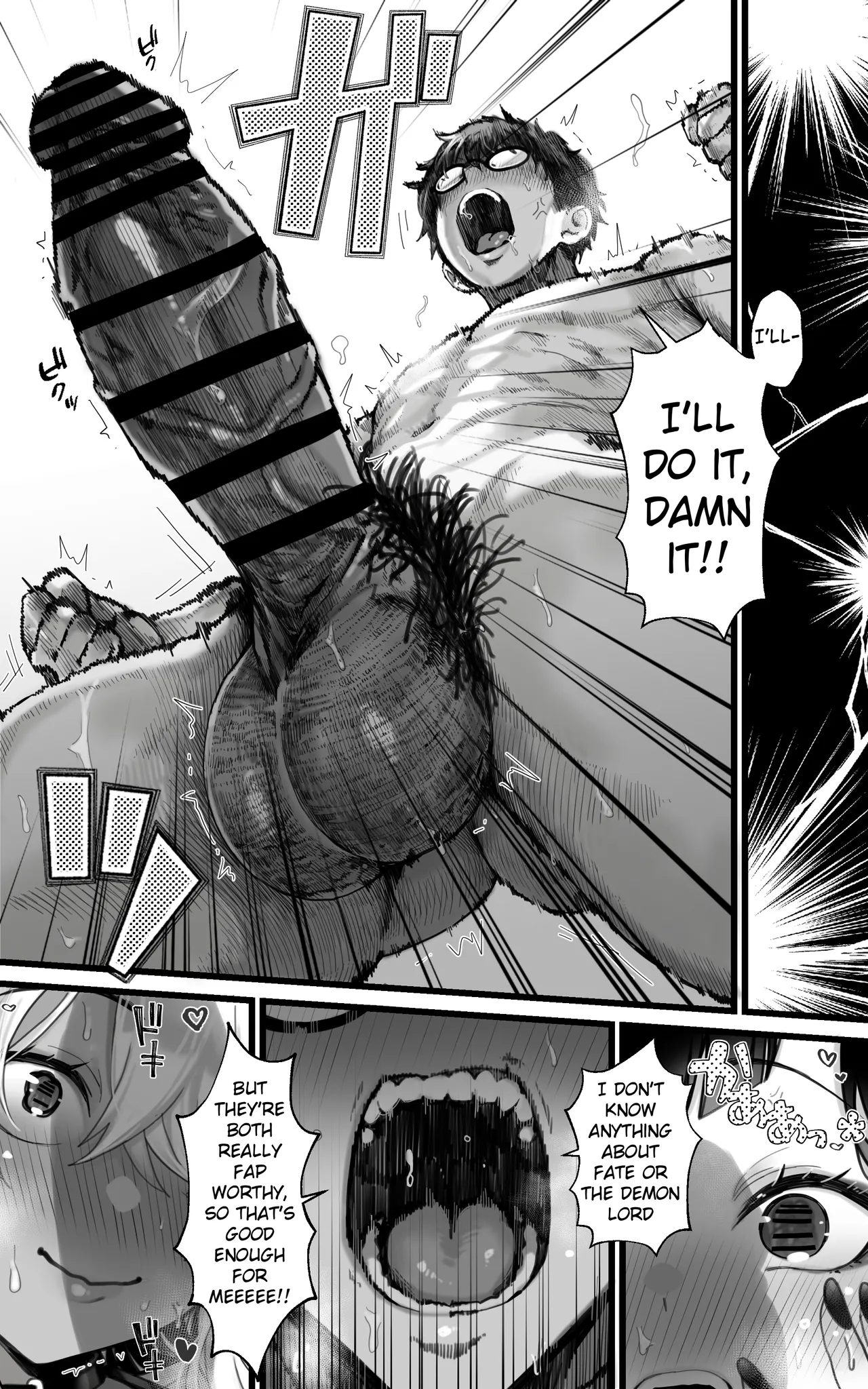 The Fap Material Gyaru Harem - We'll Serve You With Our Whole Heart And Souls Using Blowjobs, Titfucks, And Threesomes Until The Demon Lord Awakens!! page 41