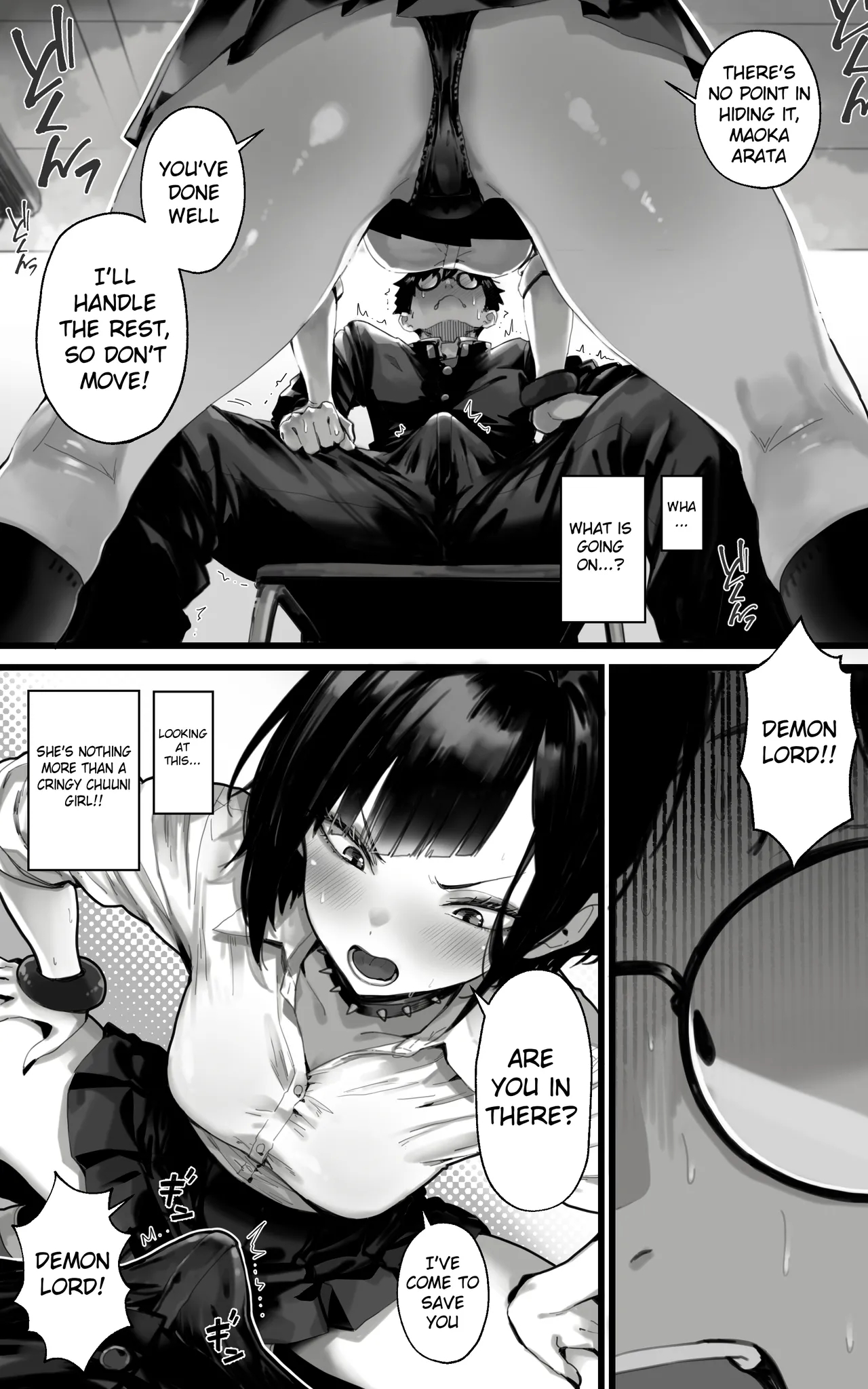 The Fap Material Gyaru Harem - We'll Serve You With Our Whole Heart And Souls Using Blowjobs, Titfucks, And Threesomes Until The Demon Lord Awakens!! page 7