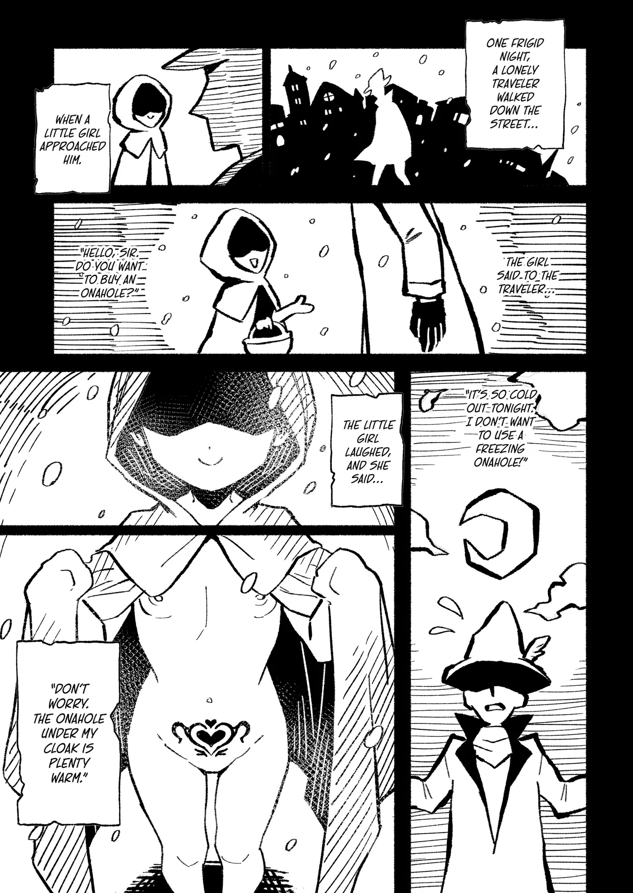 The Little Onahole Girl Den Lille Pige Med Gummikusserne page 2