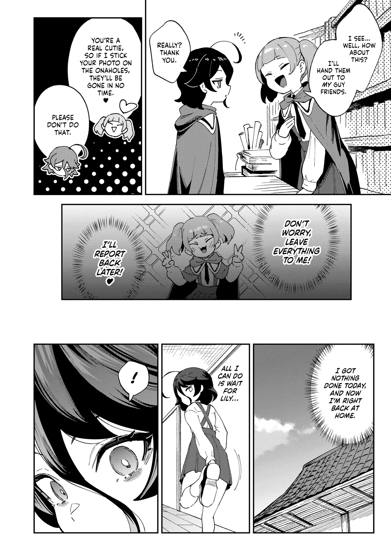 The Little Onahole Girl Den Lille Pige Med Gummikusserne page 9