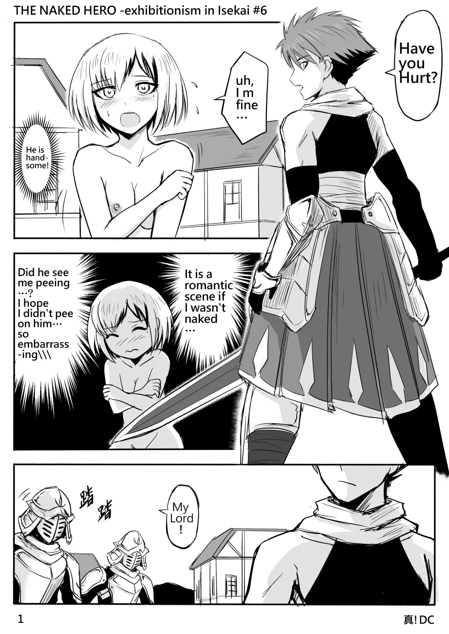 The Naked Hero - Adventure In Another World page 28