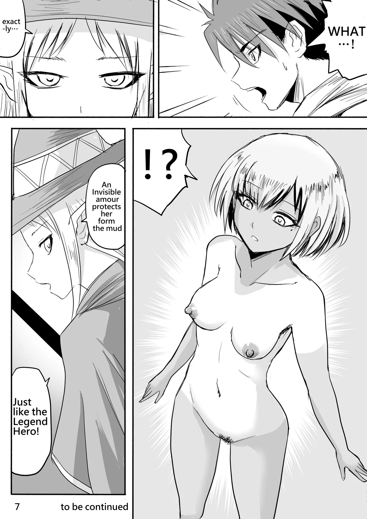 The Naked Hero - Adventure In Another World page 41