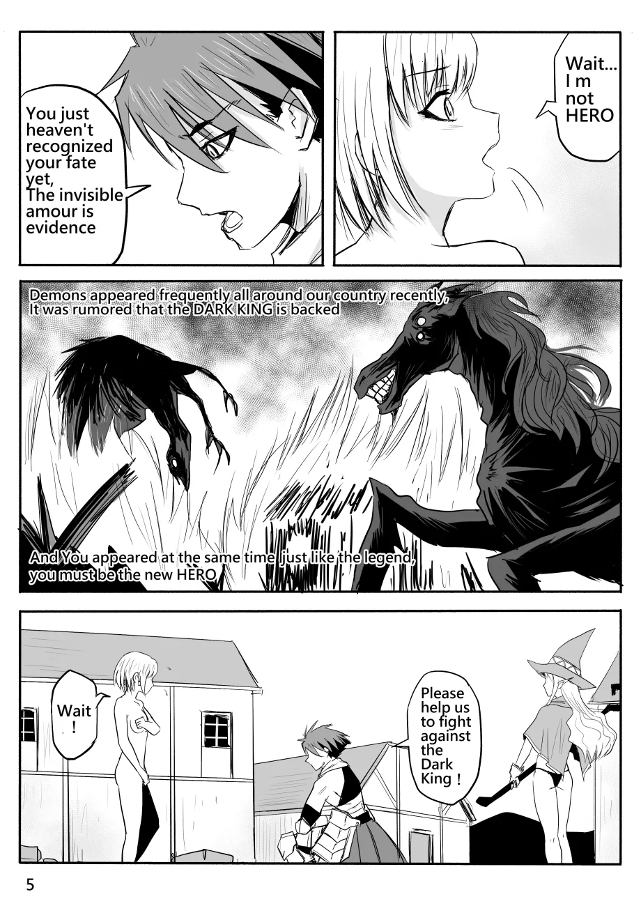 The Naked Hero - Adventure In Another World page 46