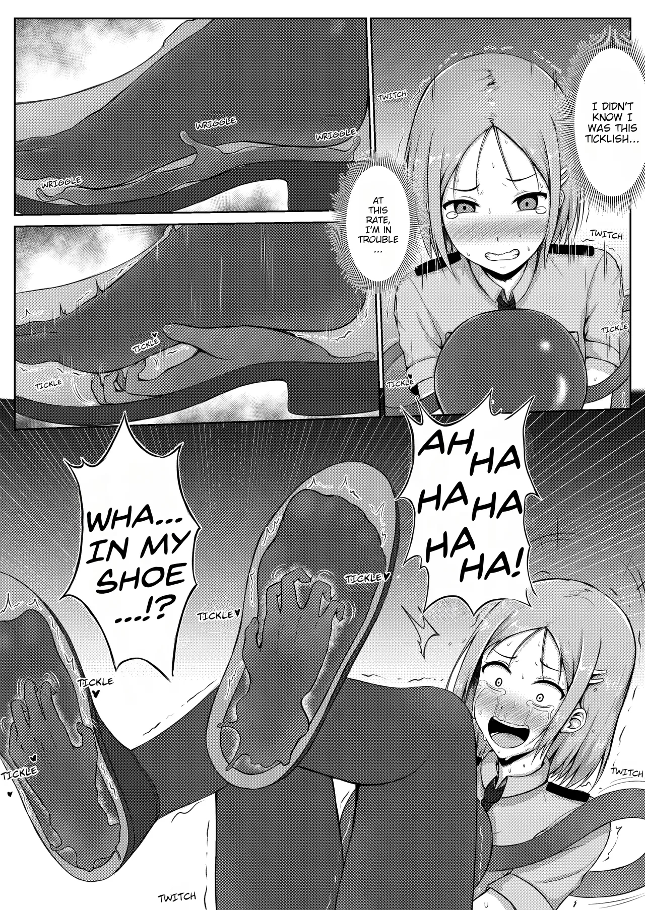 The Policewoman And The Tickling Kidnapper page 11