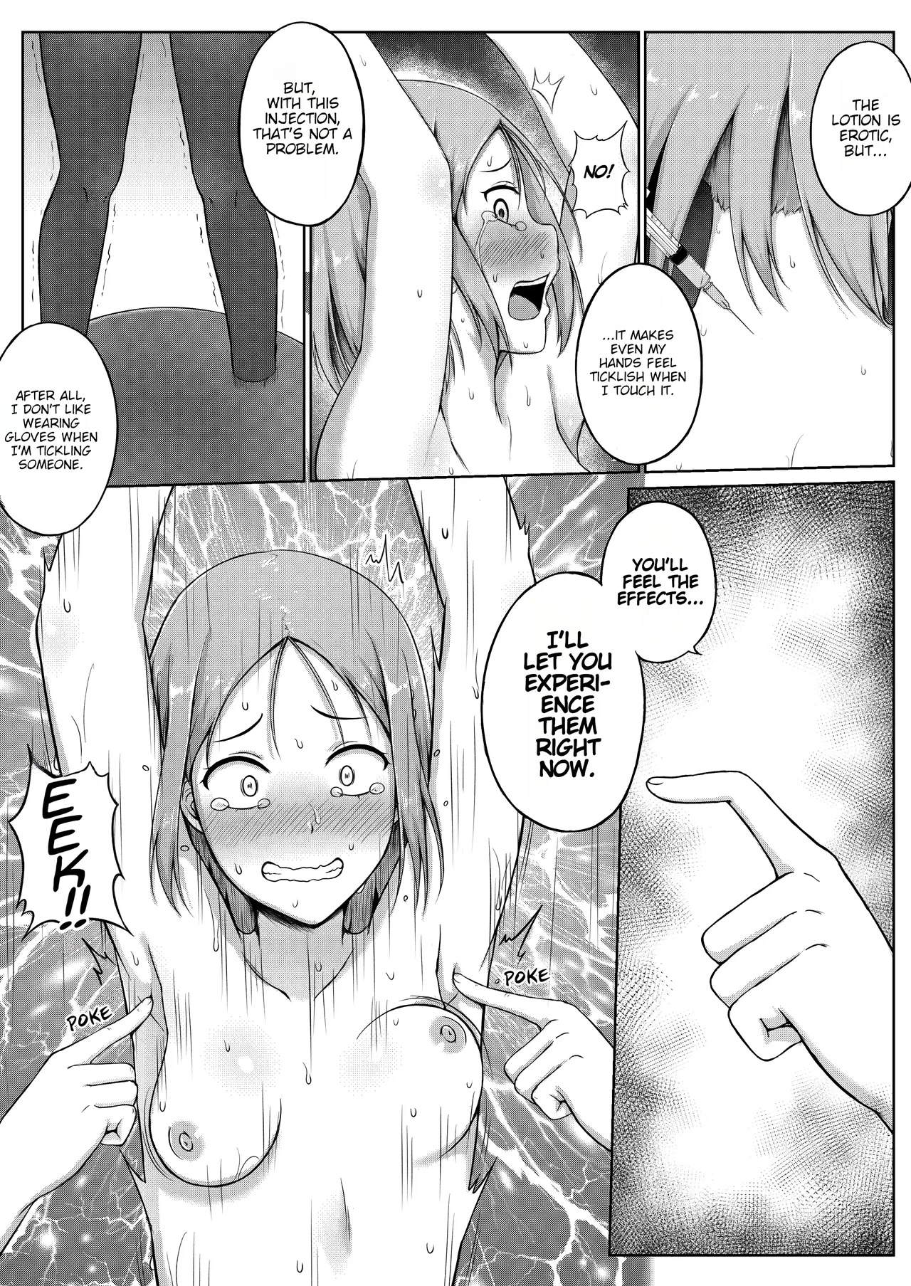 The Policewoman And The Tickling Kidnapper page 17