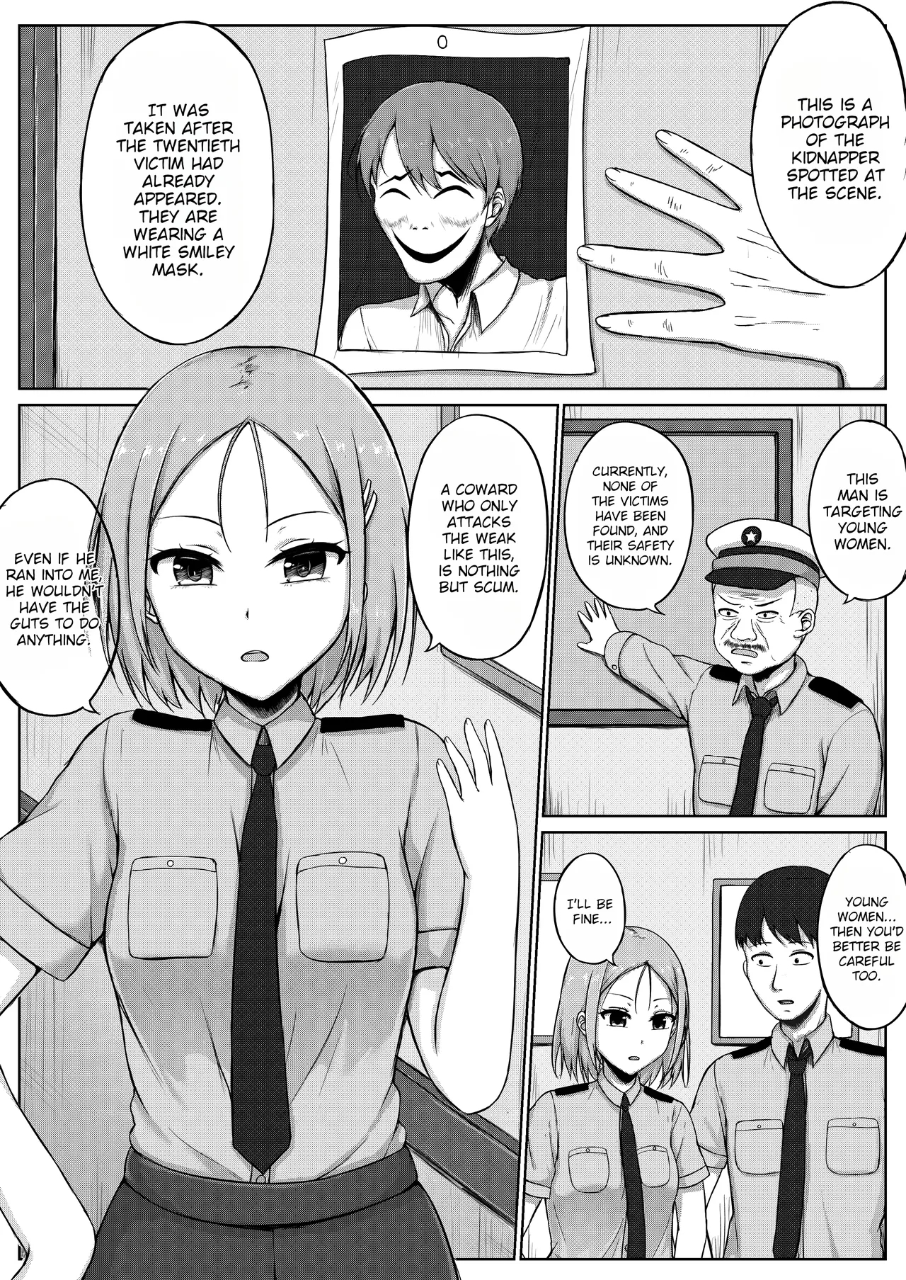 The Policewoman And The Tickling Kidnapper page 2