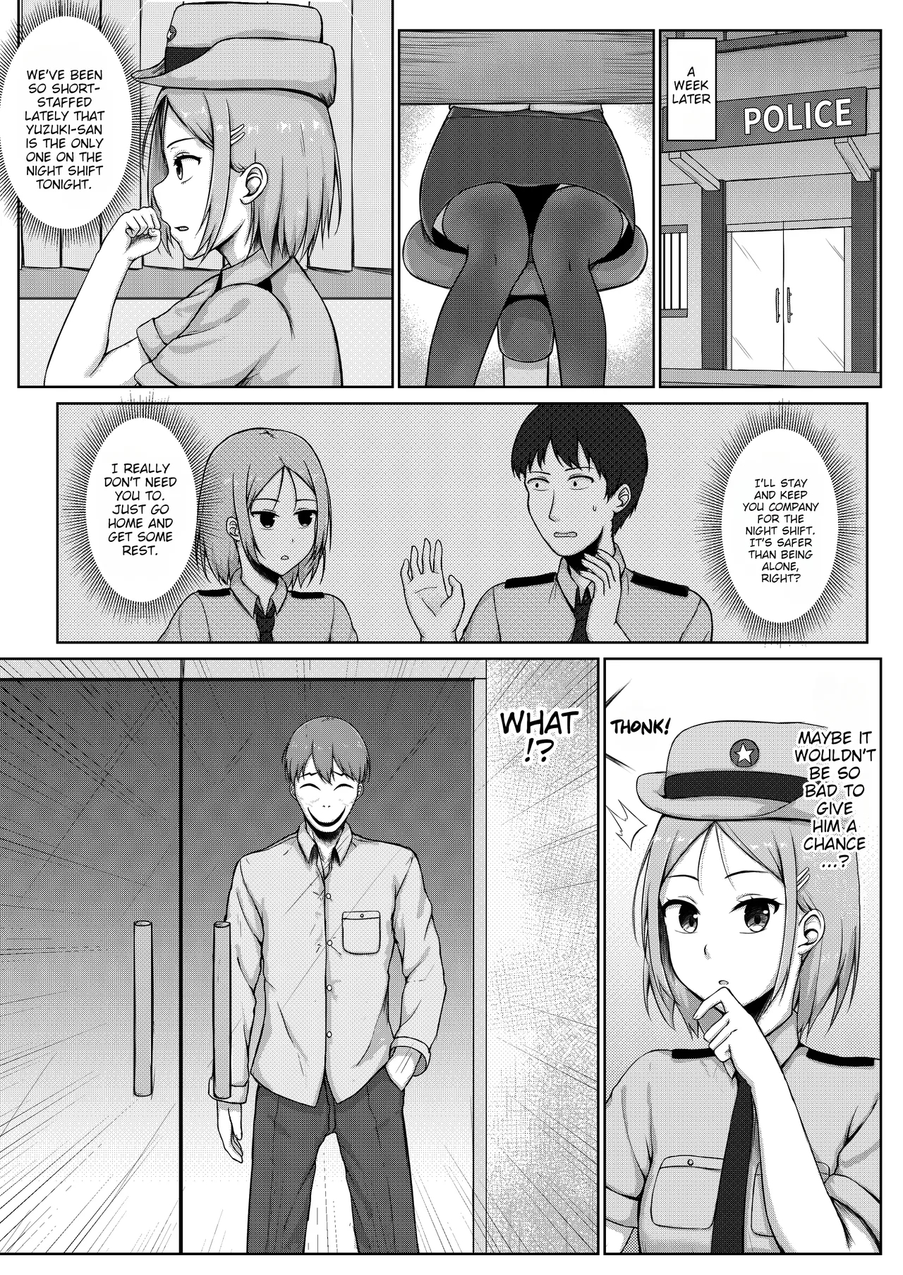 The Policewoman And The Tickling Kidnapper page 4