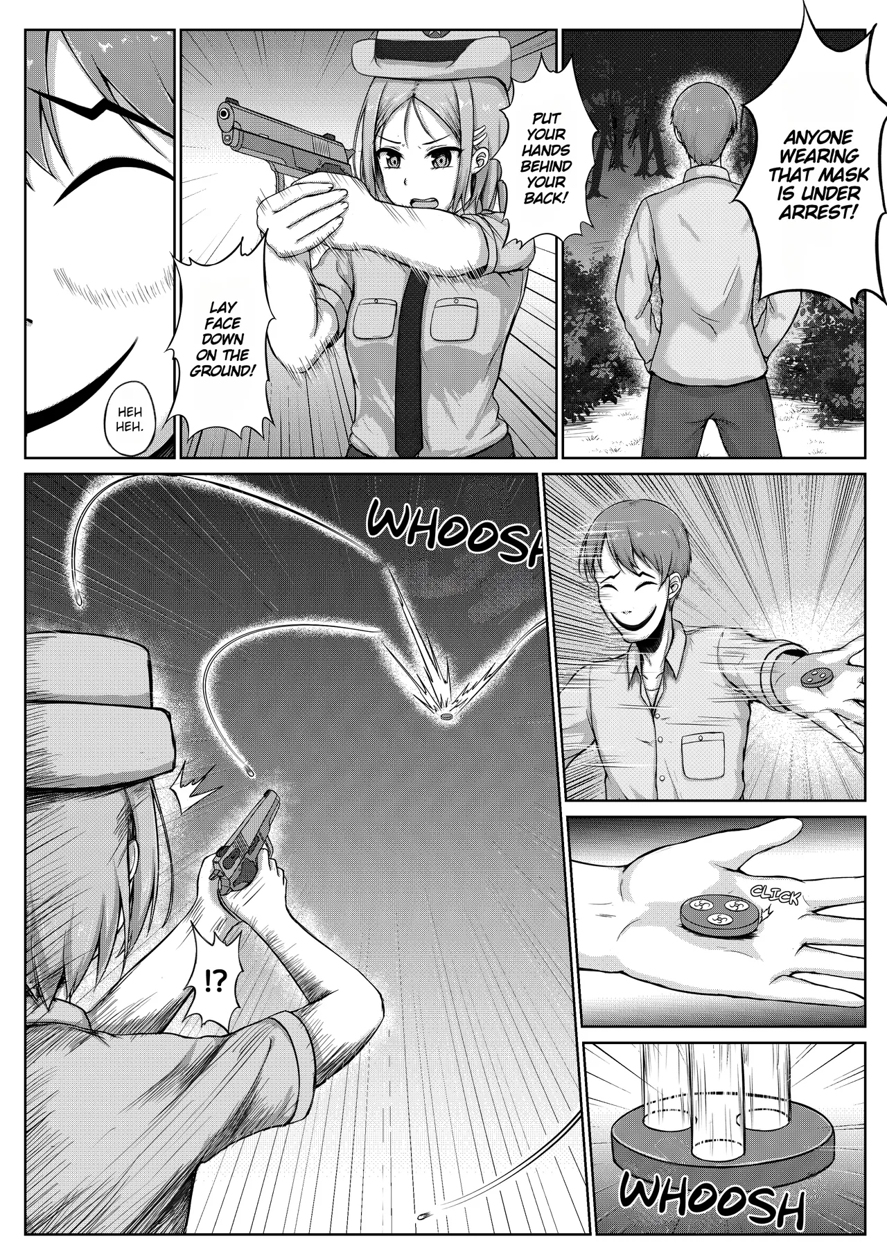 The Policewoman And The Tickling Kidnapper page 6