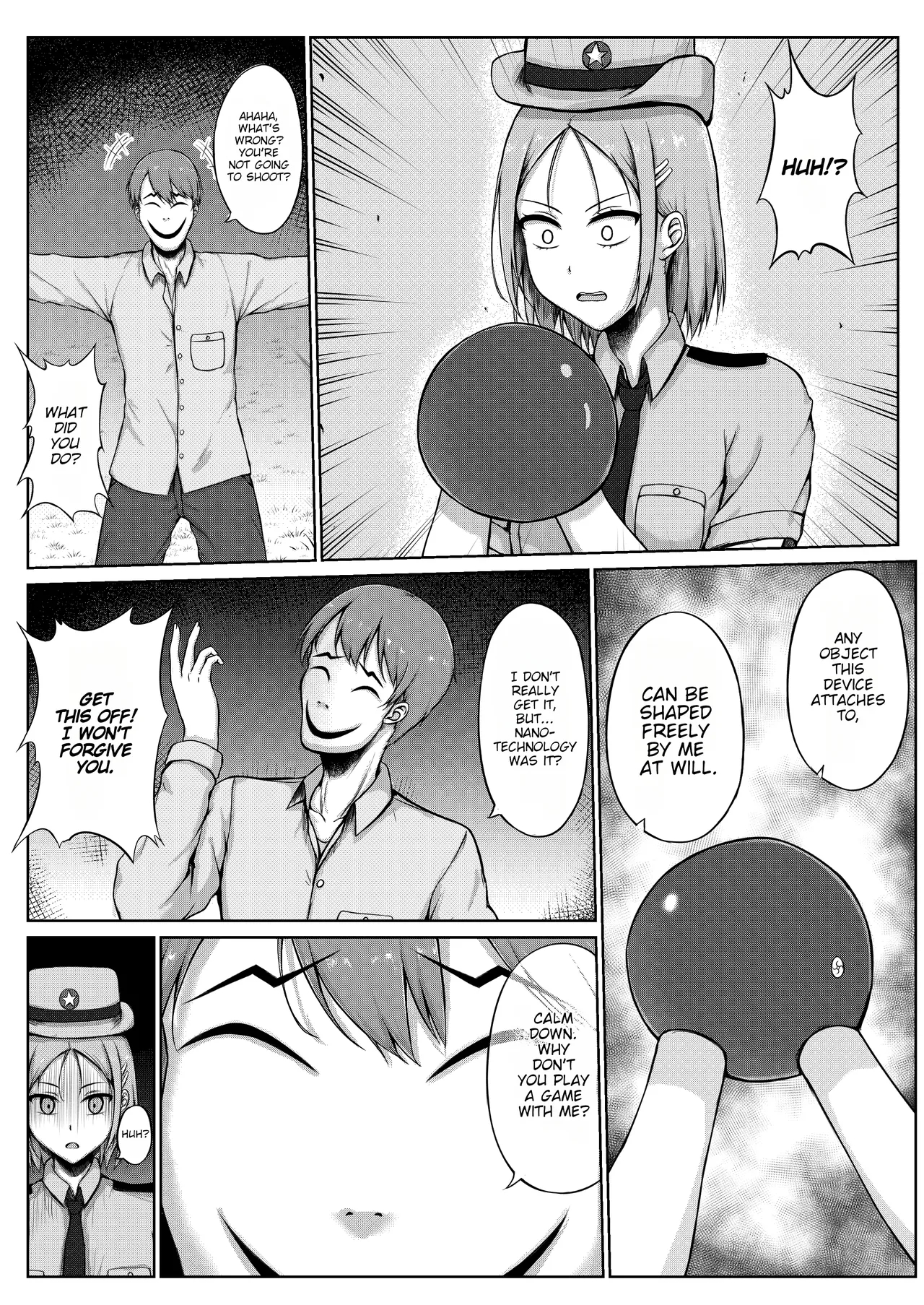 The Policewoman And The Tickling Kidnapper page 8