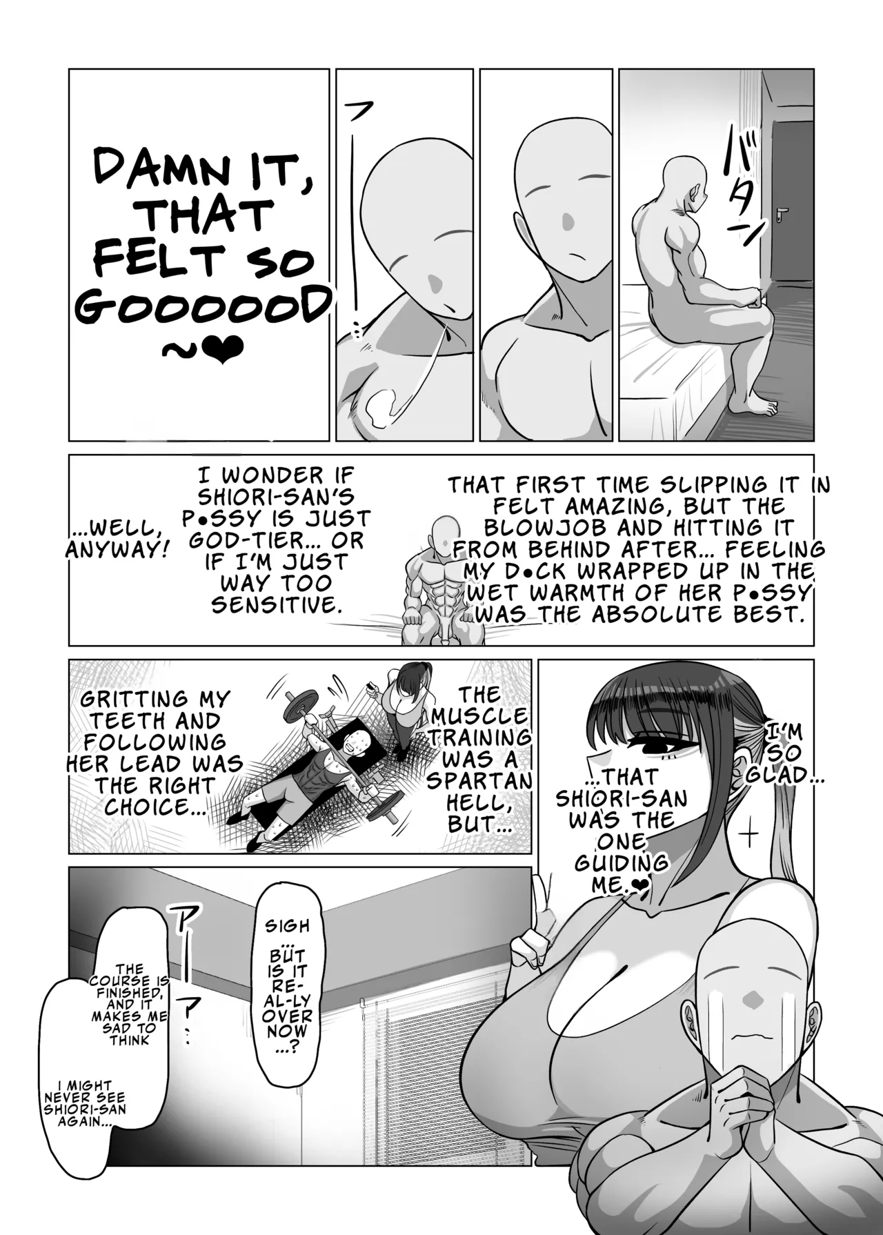 The Story Of Having My Virginity Clinically Taken By An Expressionless, Big-breasted Sex Personal Trainer page 32
