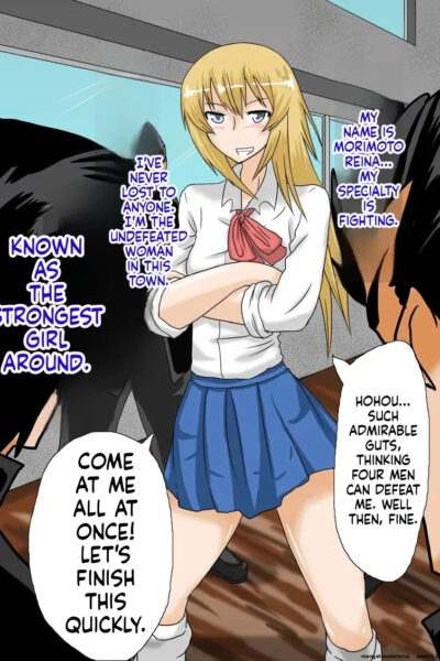 The Strongest Delinquent Girl Is Defeated page 1