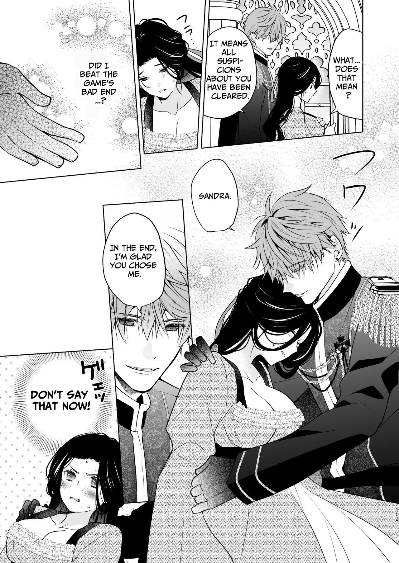 The Villainous Saintess Who'd Never Want A Prince Like Him page 104