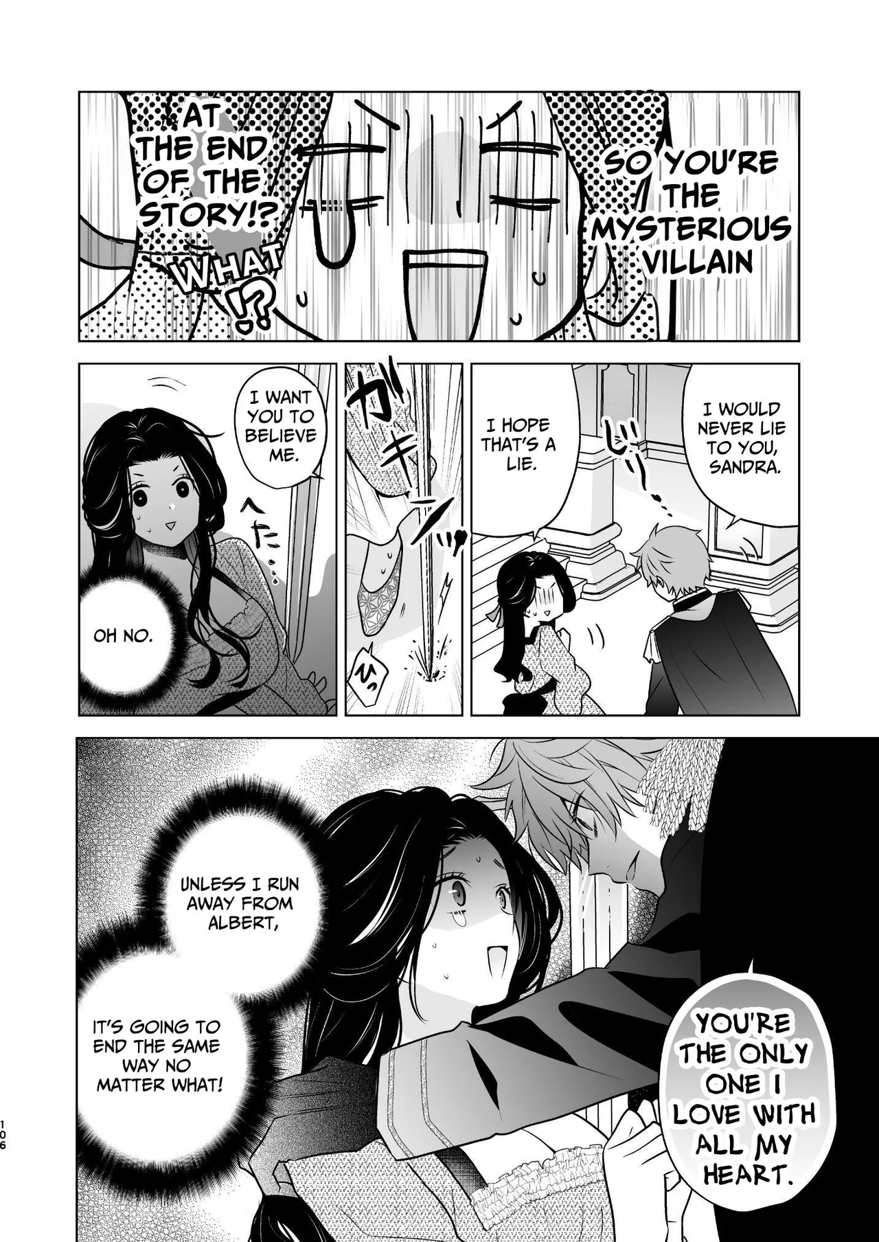 The Villainous Saintess Who'd Never Want A Prince Like Him page 107
