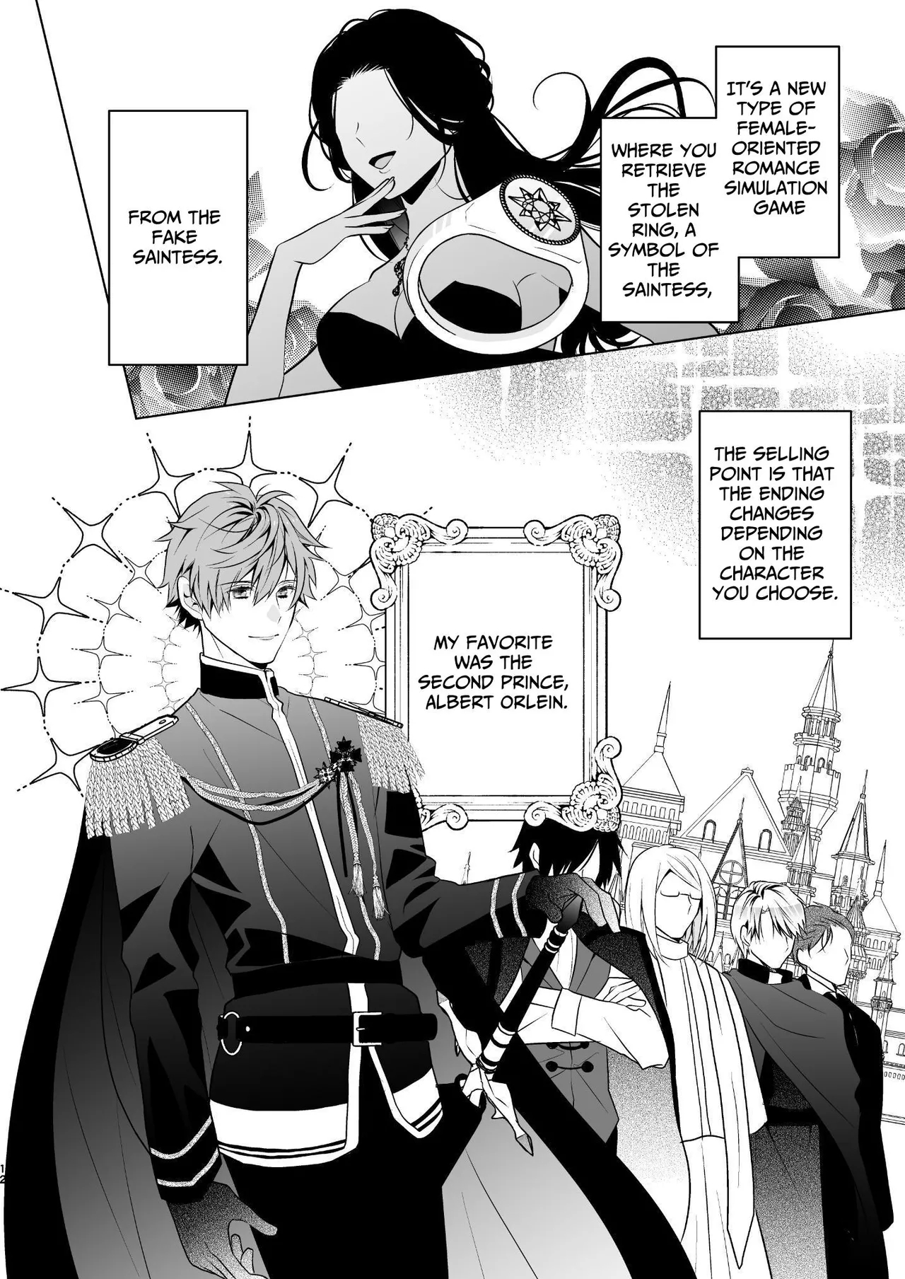 The Villainous Saintess Who'd Never Want A Prince Like Him page 13