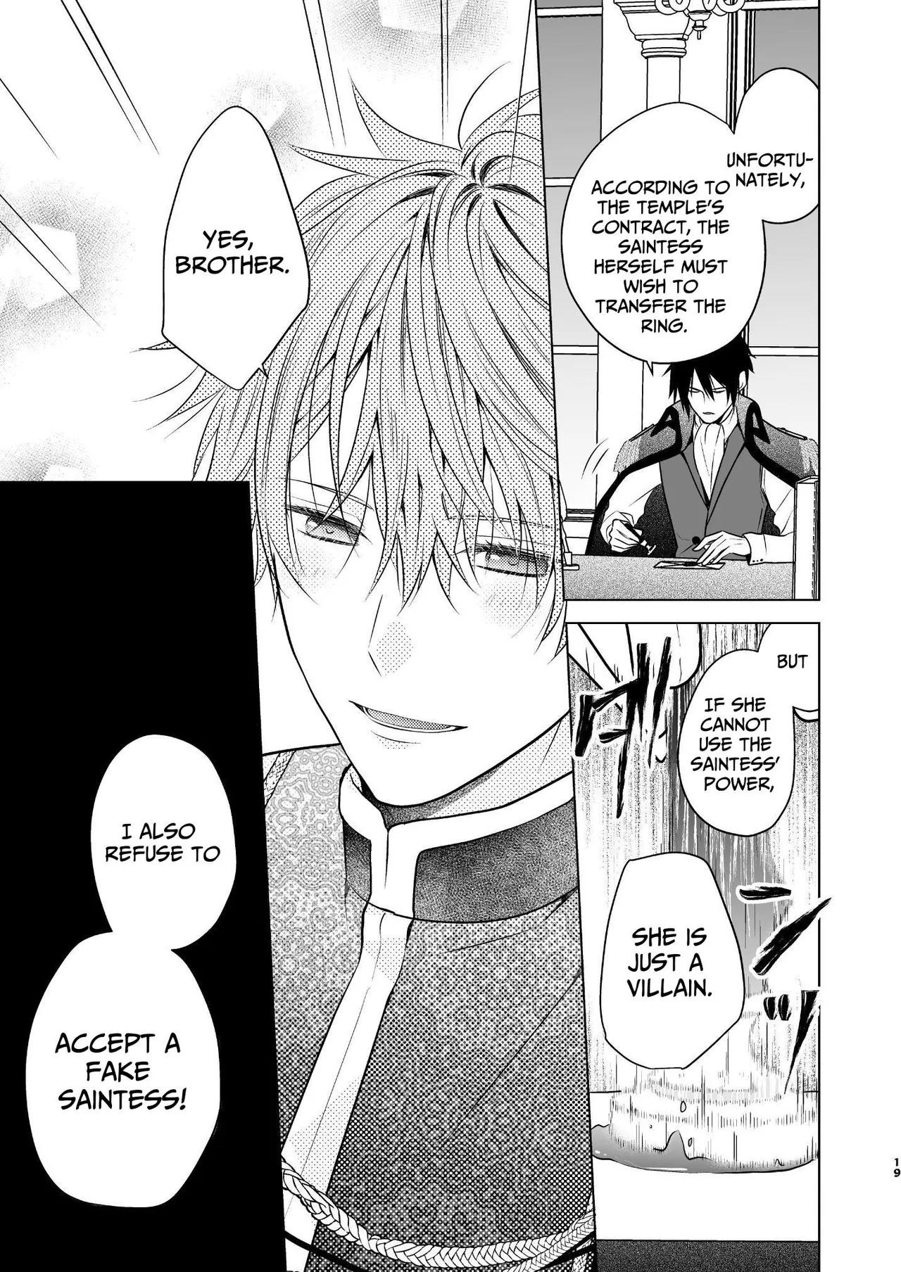 The Villainous Saintess Who'd Never Want A Prince Like Him page 20