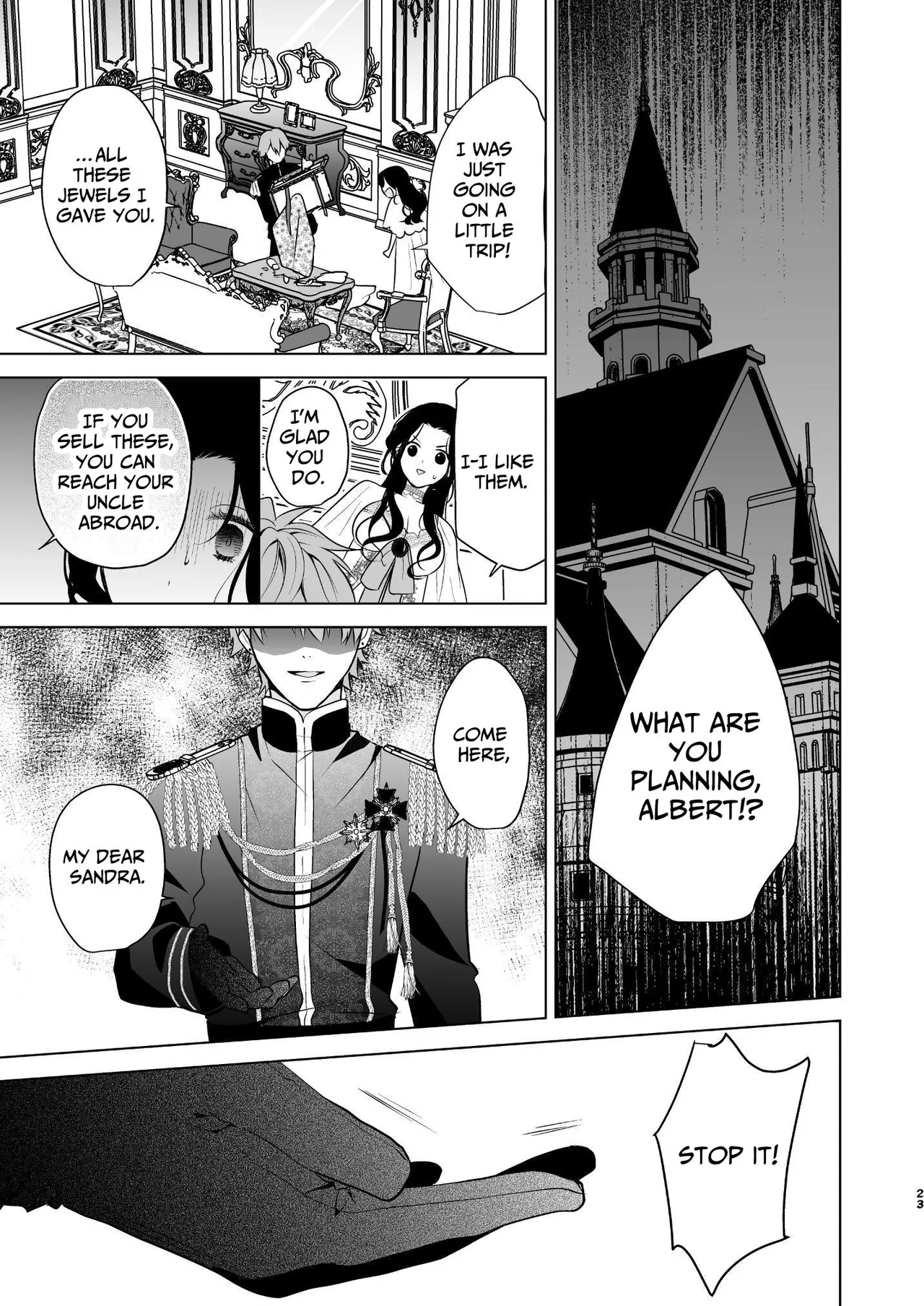 The Villainous Saintess Who'd Never Want A Prince Like Him page 24