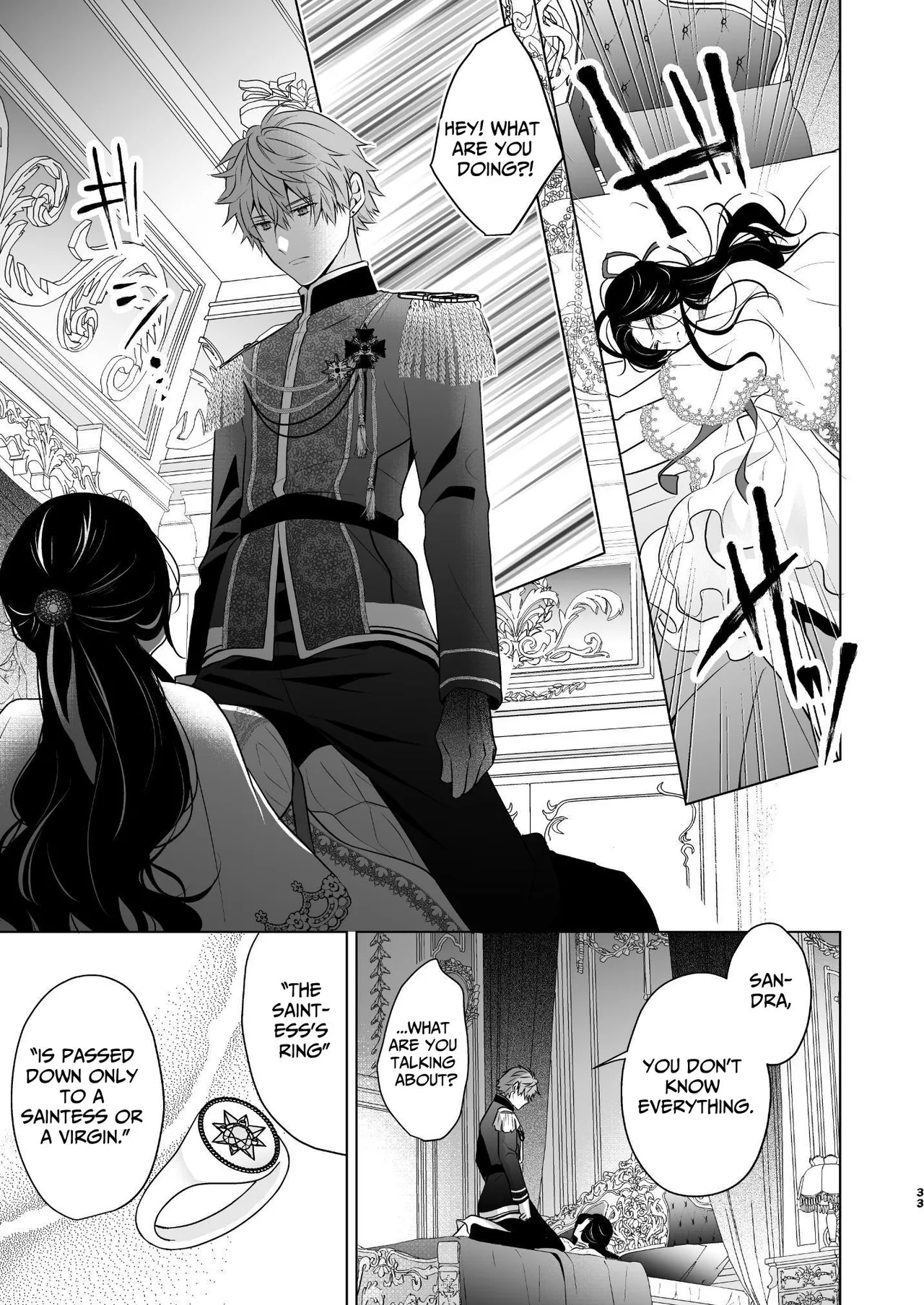 The Villainous Saintess Who'd Never Want A Prince Like Him page 34