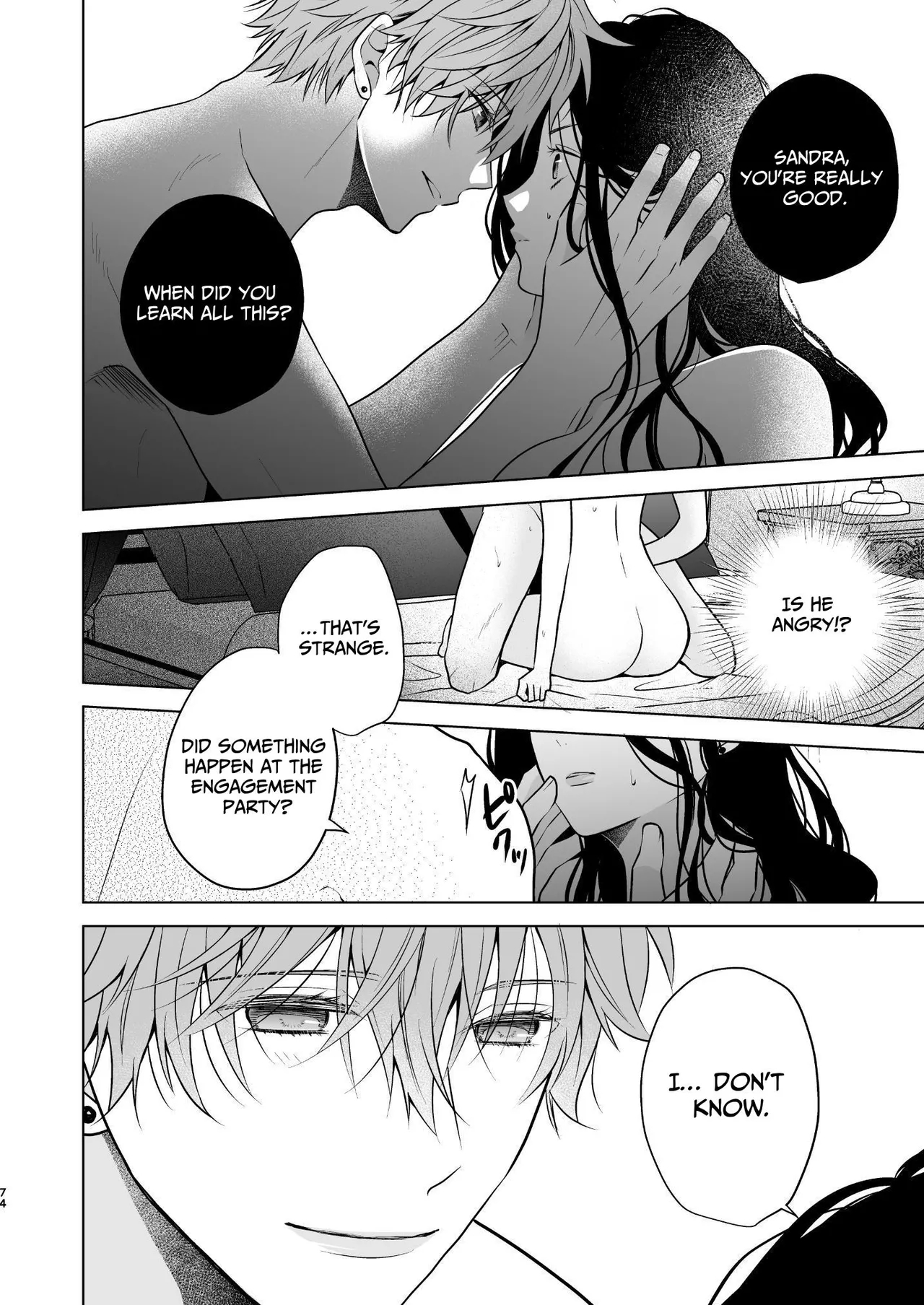 The Villainous Saintess Who'd Never Want A Prince Like Him page 75