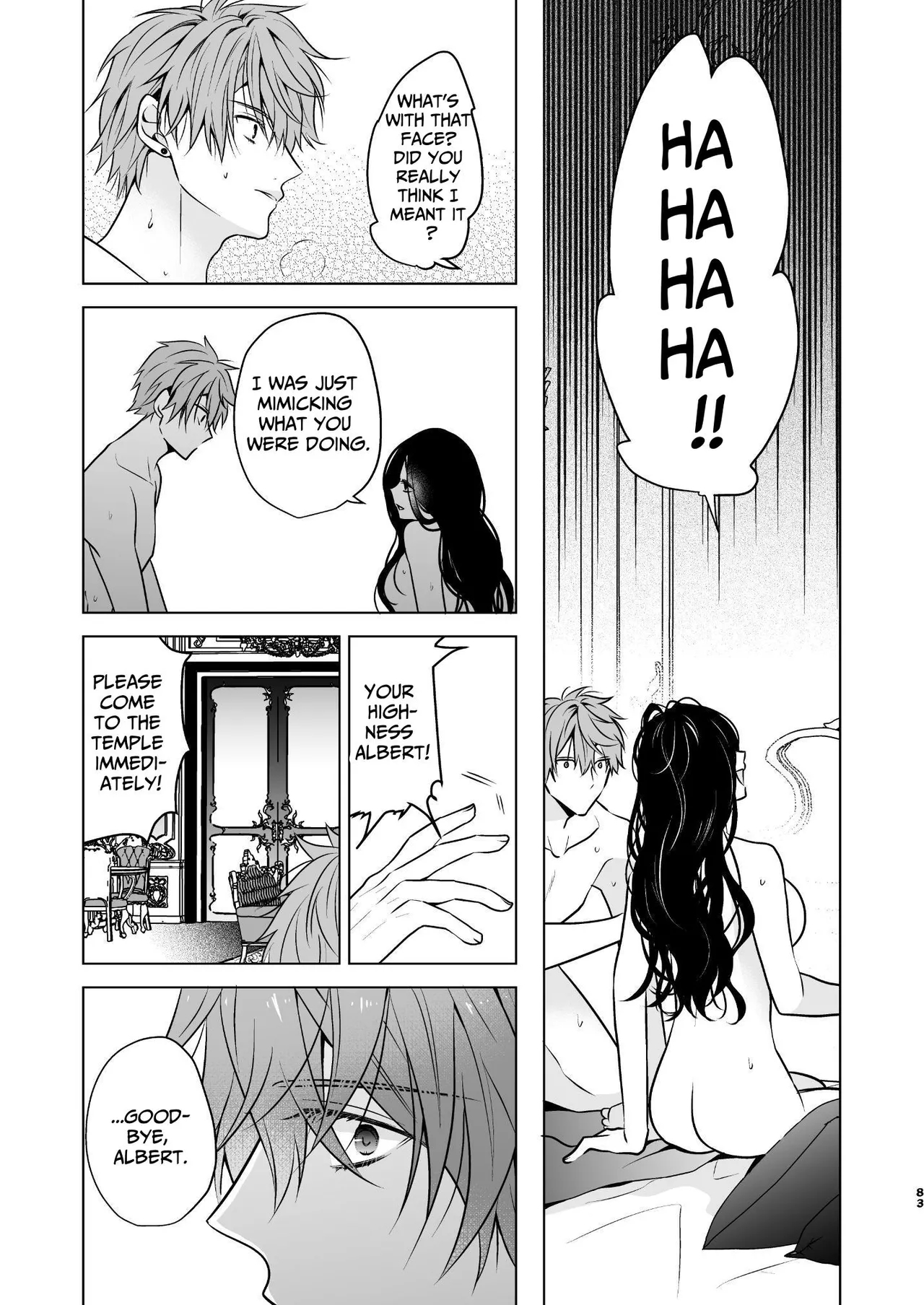 The Villainous Saintess Who'd Never Want A Prince Like Him page 84