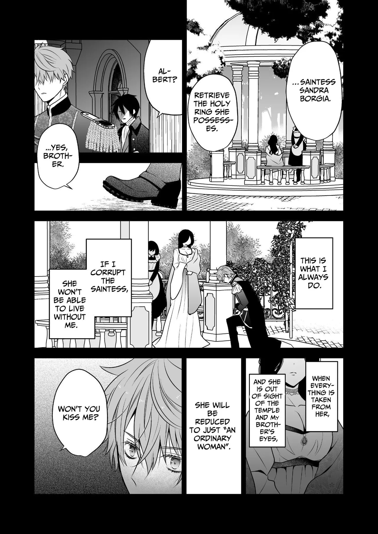 The Villainous Saintess Who'd Never Want A Prince Like Him page 86