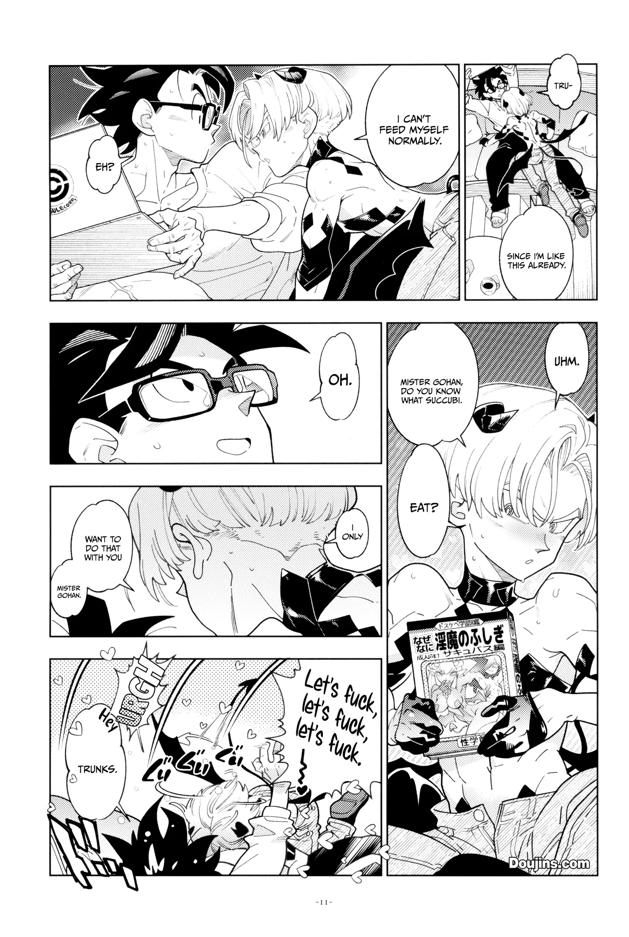 Torankusu Kun Sakyubasu Ni Naru page 11