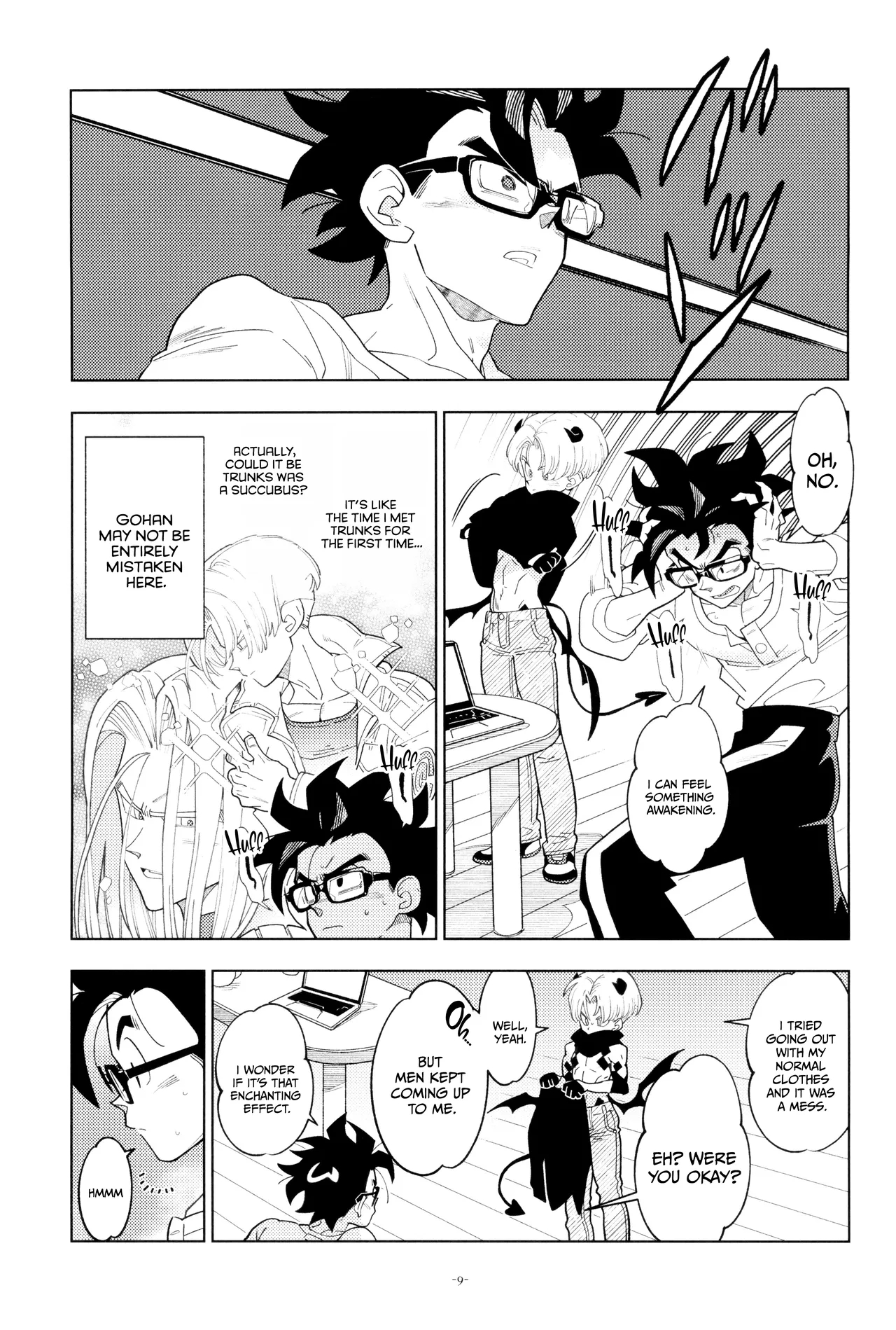 Torankusu Kun Sakyubasu Ni Naru page 9