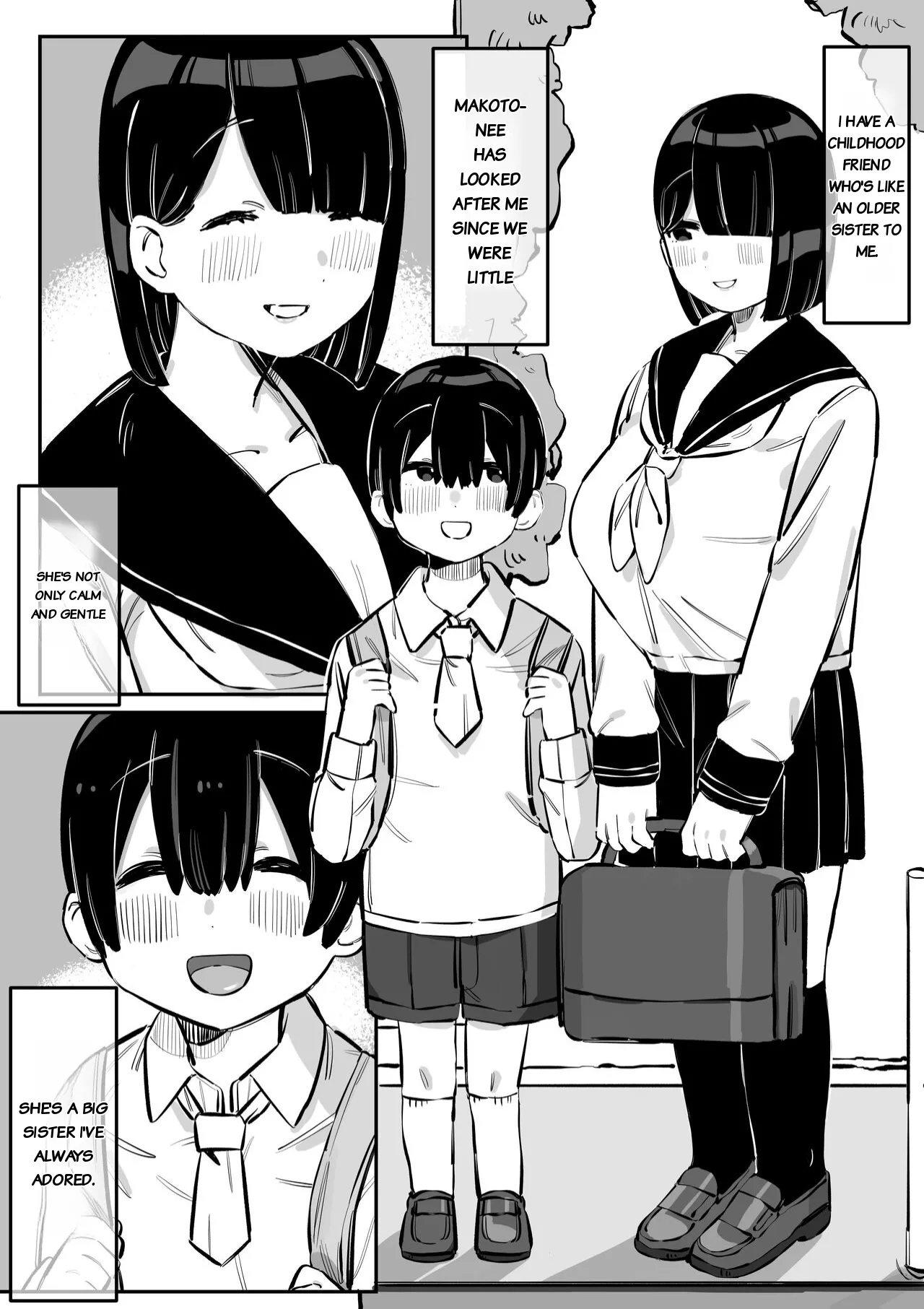 Tottemo Yasashii Oneechan No Ura No Kao page 3