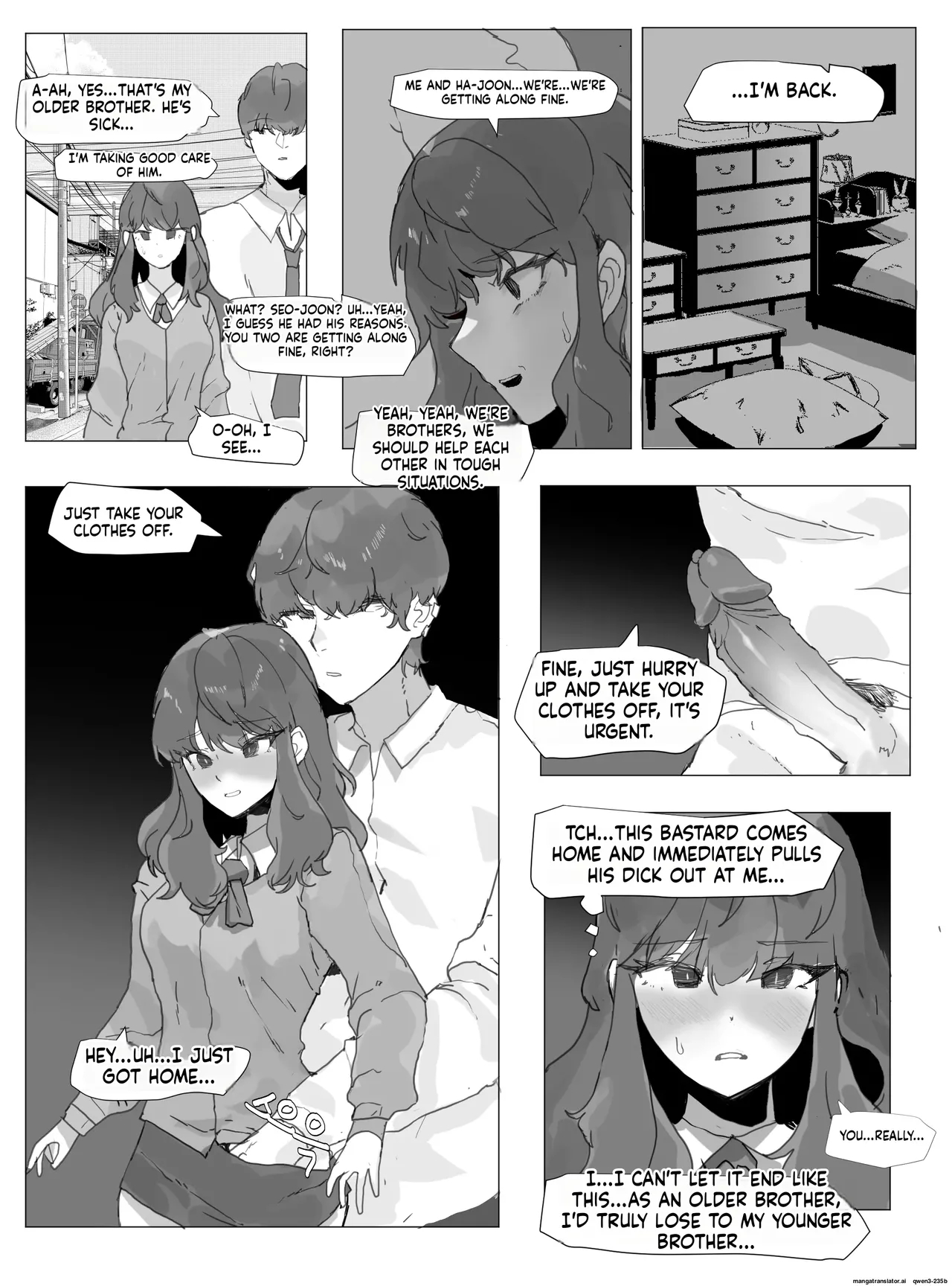 Ts Disease 1 - Former Hyung Forced To Accept New Role As Little Brother's Sex Doll Noona page 20