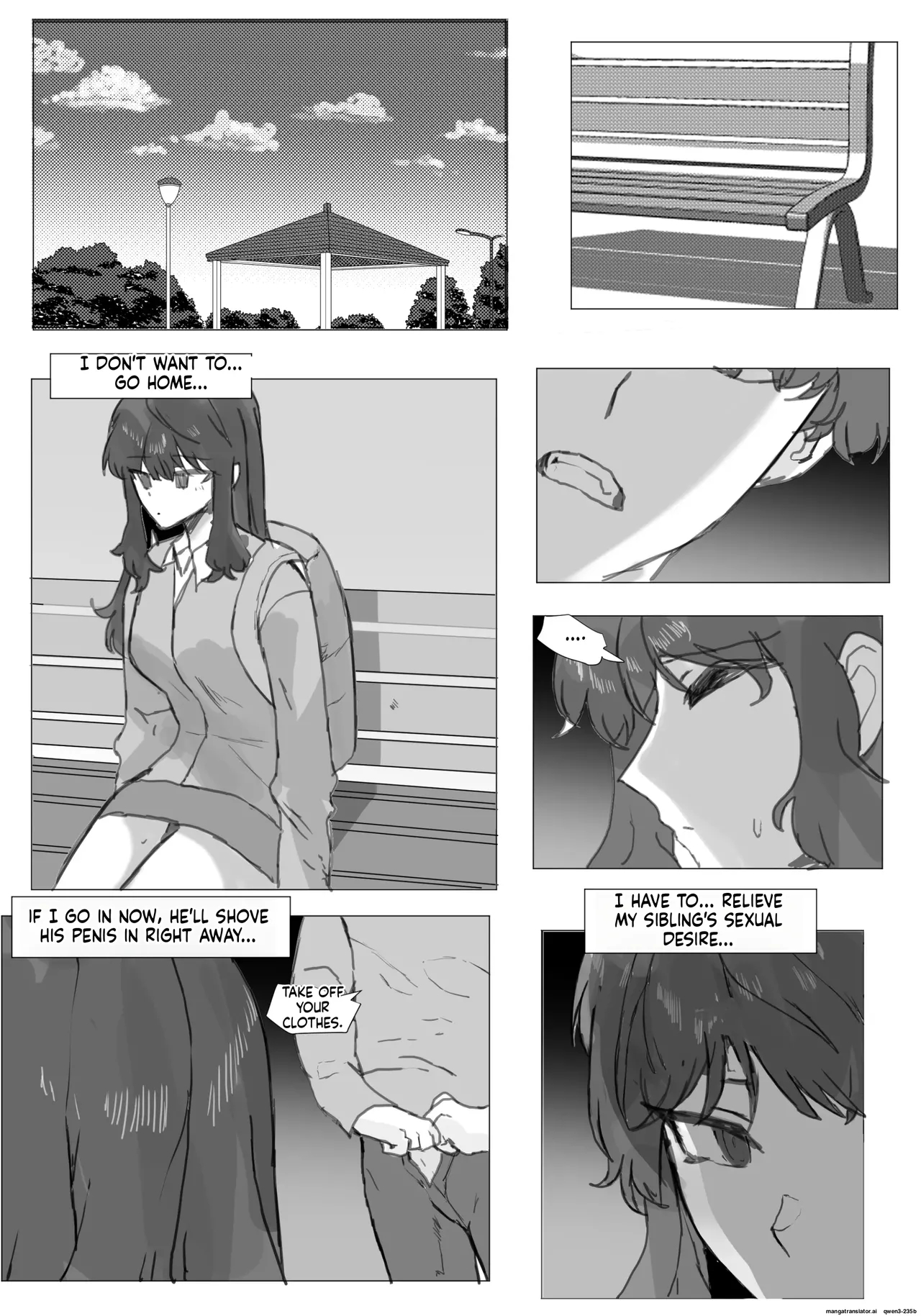 Ts Disease 2 - Former Hyung Forced To Accept New Role As Little Brother's Sex Doll Noona page 23