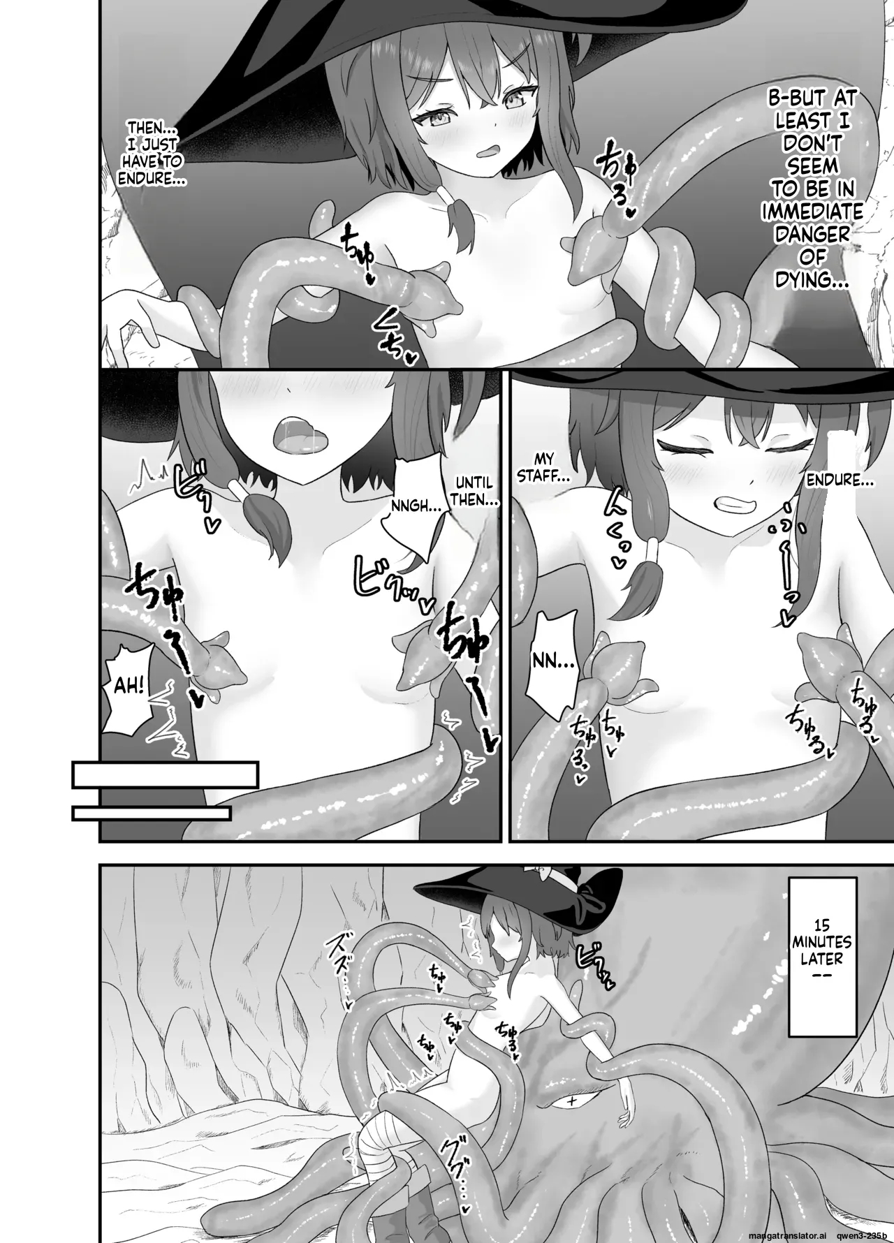 Tsuyoki Na Madou Shoujo To Shokushu No Ori -dungeon Nite Shokushu Ni Otsuru- page 13