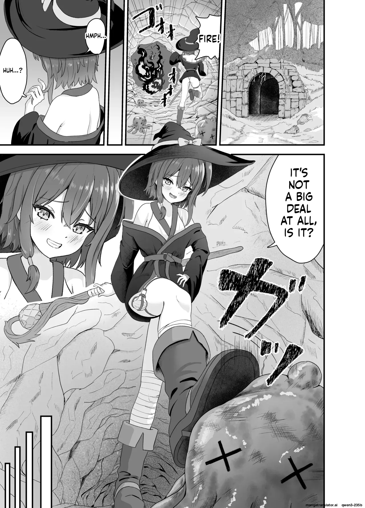 Tsuyoki Na Madou Shoujo To Shokushu No Ori -dungeon Nite Shokushu Ni Otsuru- page 2