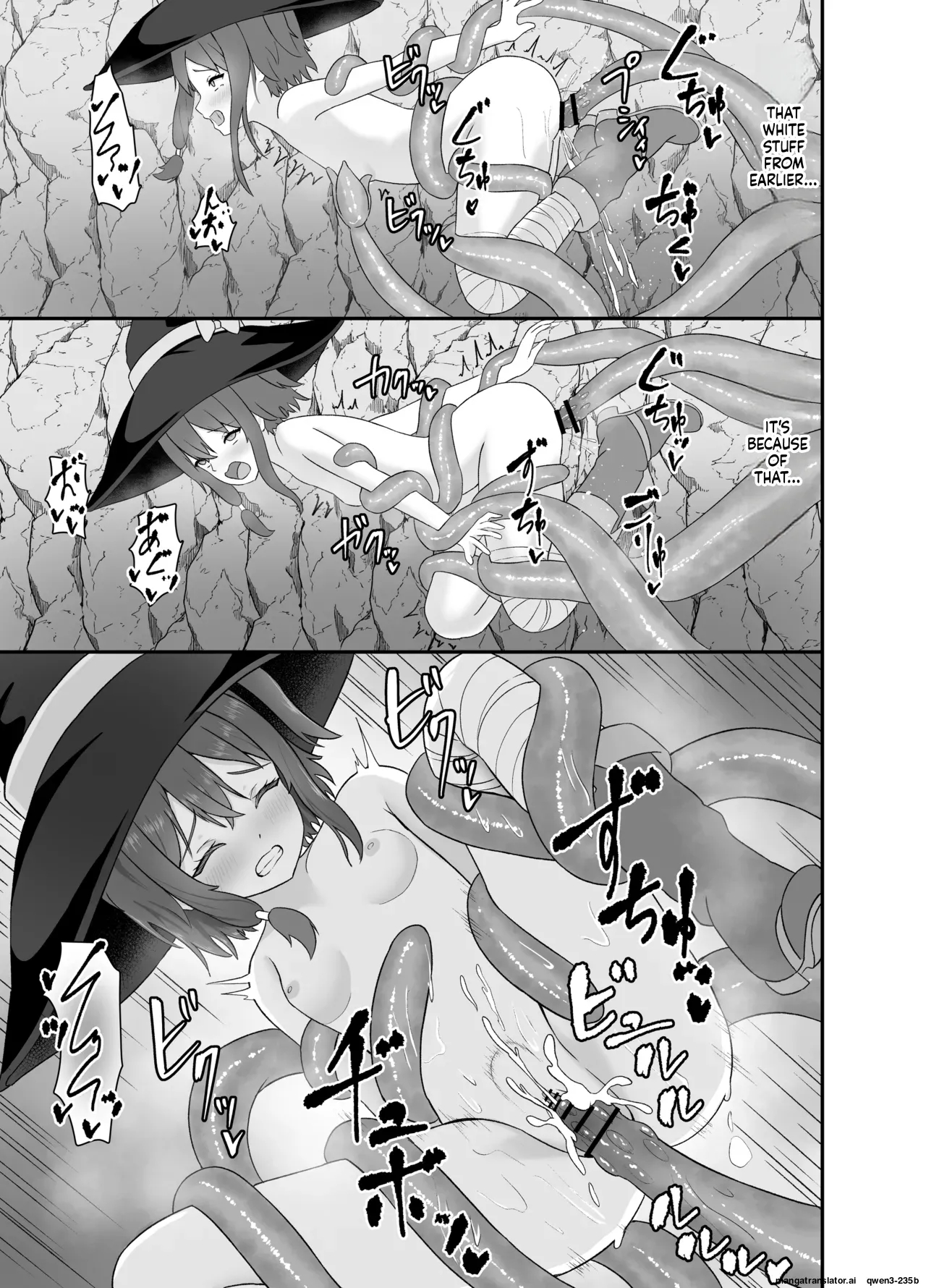 Tsuyoki Na Madou Shoujo To Shokushu No Ori -dungeon Nite Shokushu Ni Otsuru- page 26