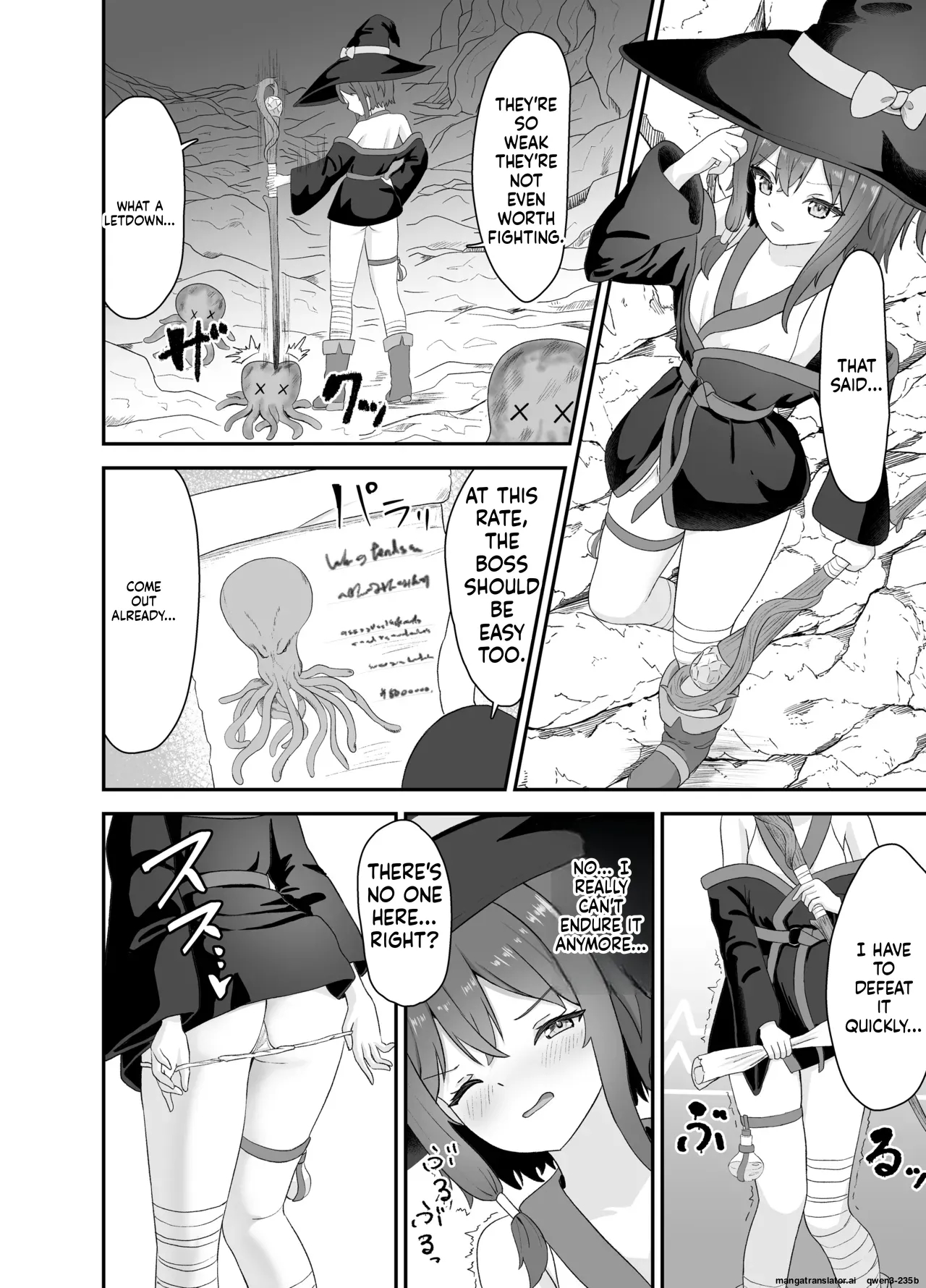 Tsuyoki Na Madou Shoujo To Shokushu No Ori -dungeon Nite Shokushu Ni Otsuru- page 7