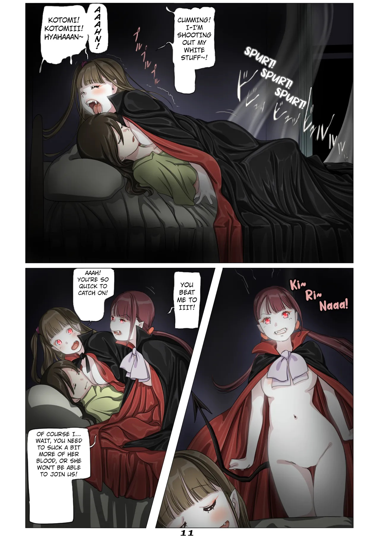 Vampire Girls Multiplying - Chapter 3 V2 page 12