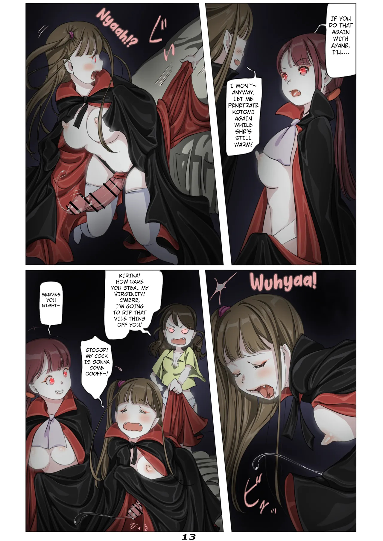 Vampire Girls Multiplying - Chapter 3 V2 page 14