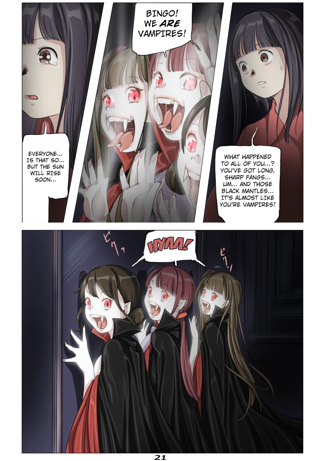 Vampire Girls Multiplying - Chapter 3 V2 page 22