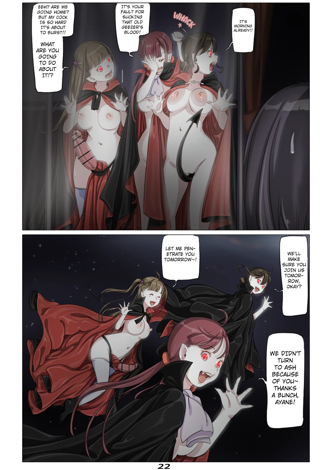 Vampire Girls Multiplying - Chapter 3 V2 page 23