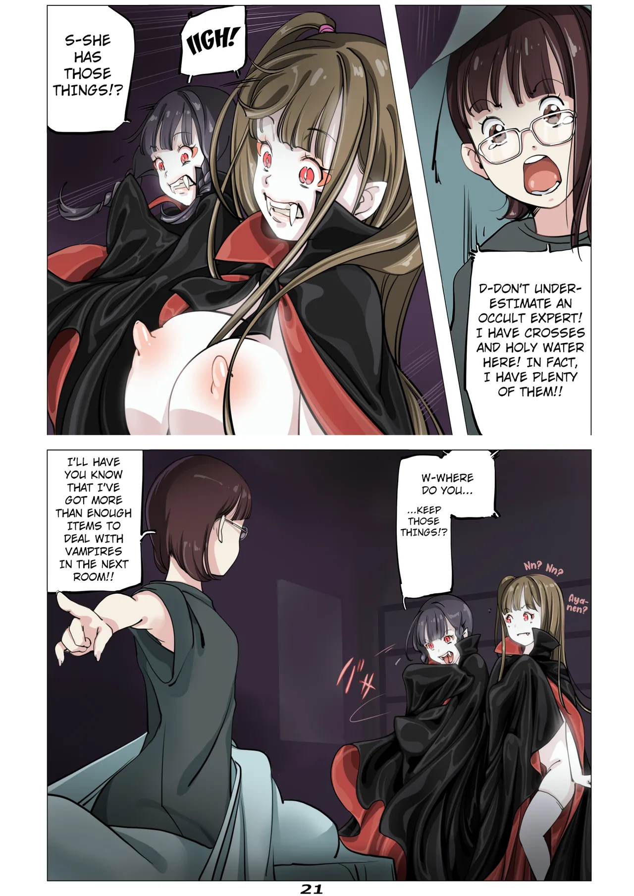 Vampire Girls Multiplying - Chapter 4 V2 page 22