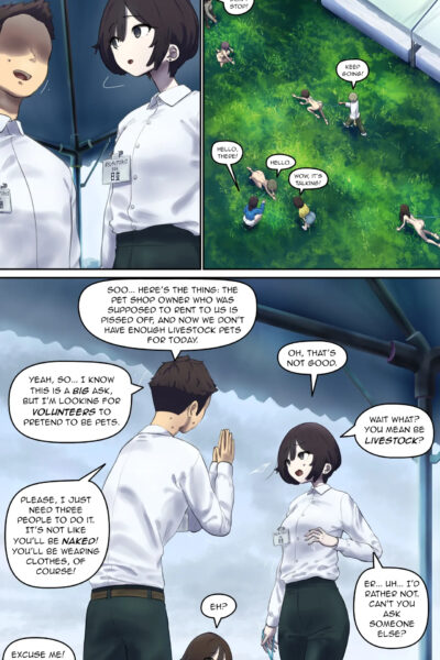 Volunteer For Pet Human Livestock Sales Promotion Event 【translated By Kochakaden】 page 1