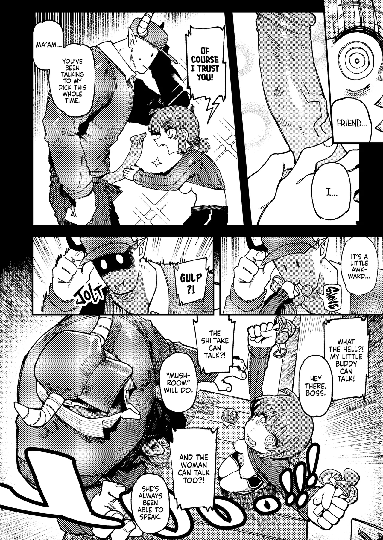 What Happened After My Place Got So Humid It Grew Magic Mushrooms And I Ate Them And Got Super Horny! page 17
