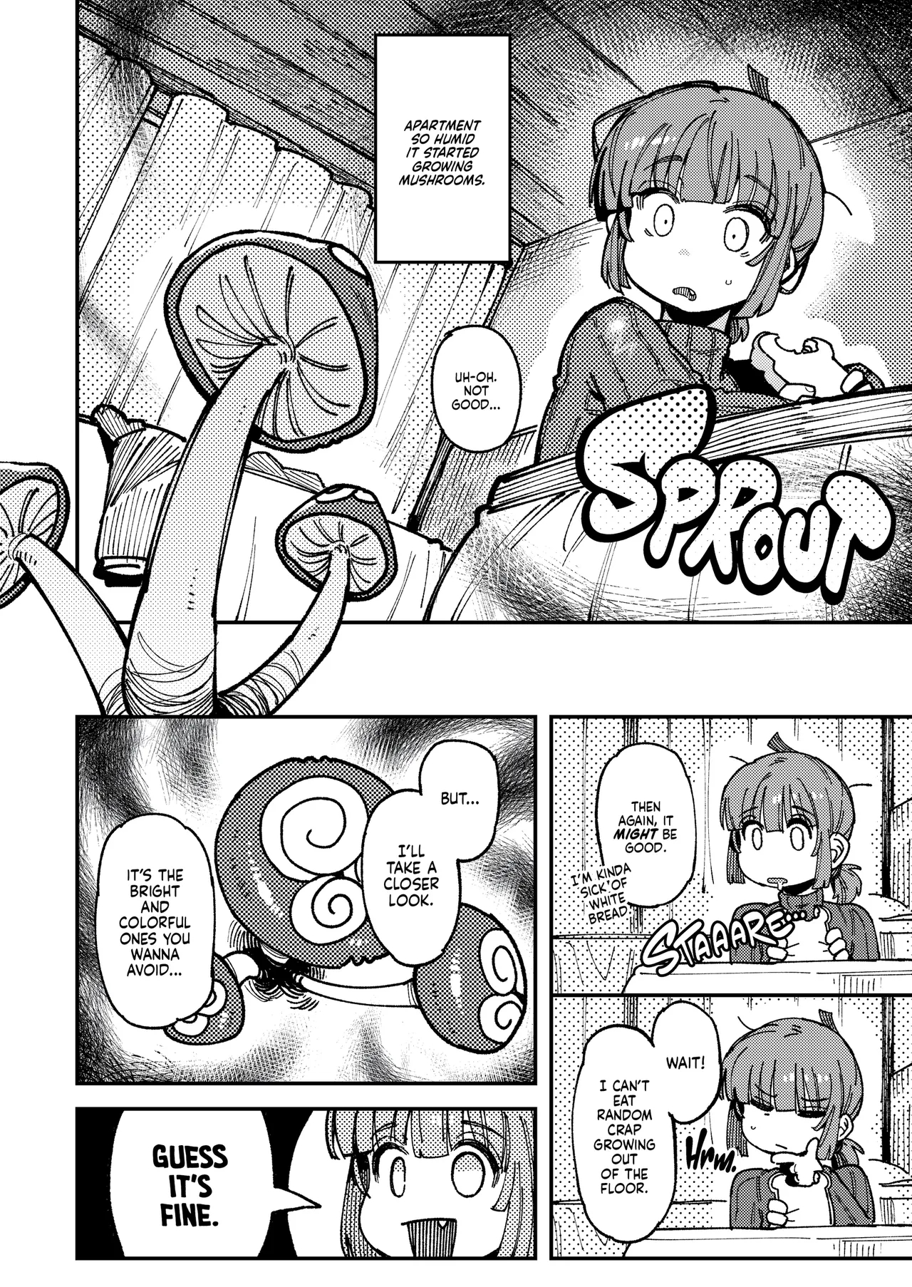 What Happened After My Place Got So Humid It Grew Magic Mushrooms And I Ate Them And Got Super Horny! page 3